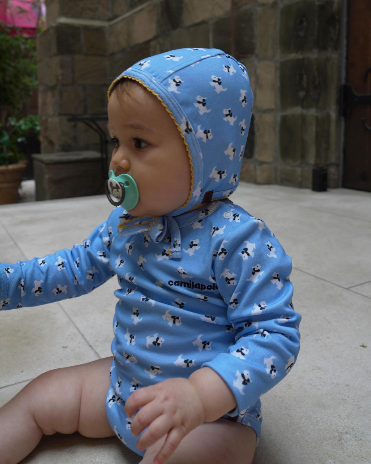 【POPUP先行/10.16 NEW】CAMILAPOLE SCHNAUZER CLUB ROMPER