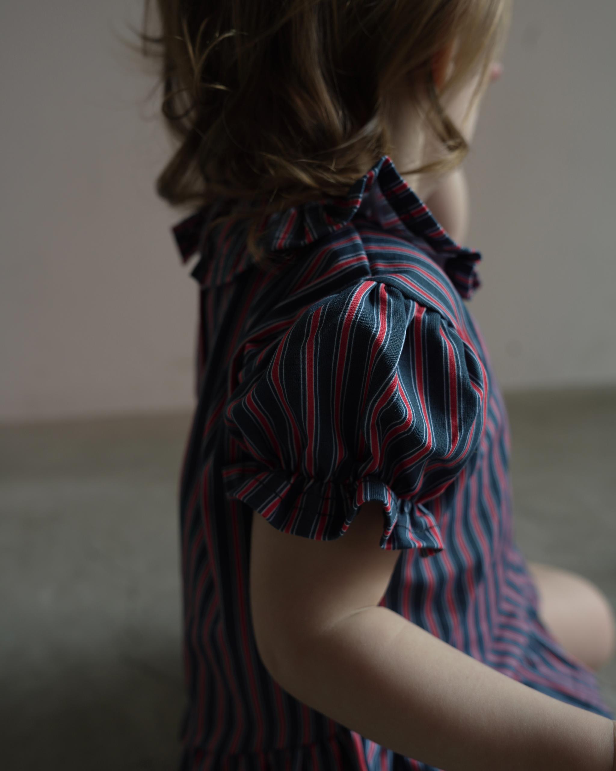 camilapole  Classic Stripe Peplum Top