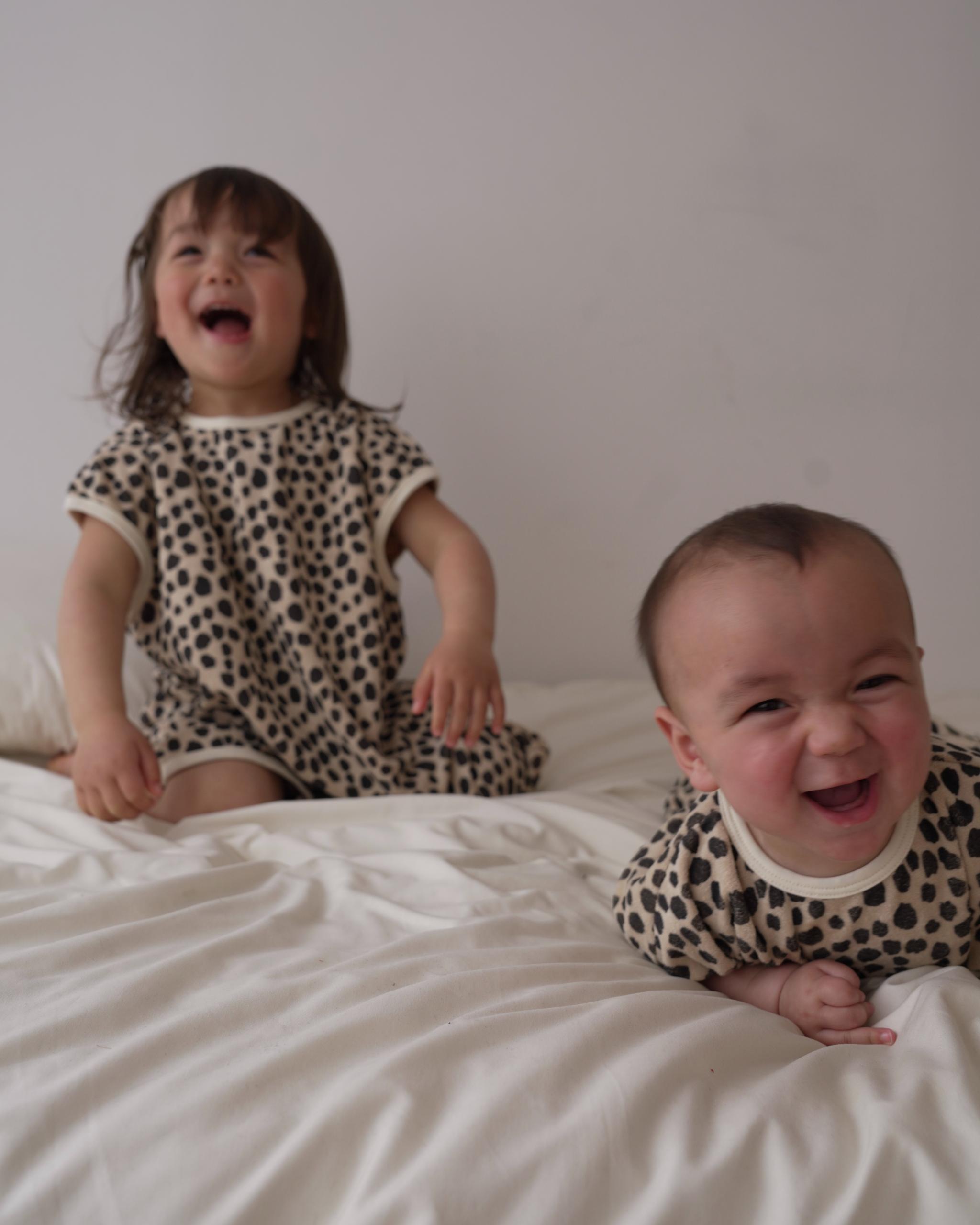 camilapole  Tone Leopard Romper