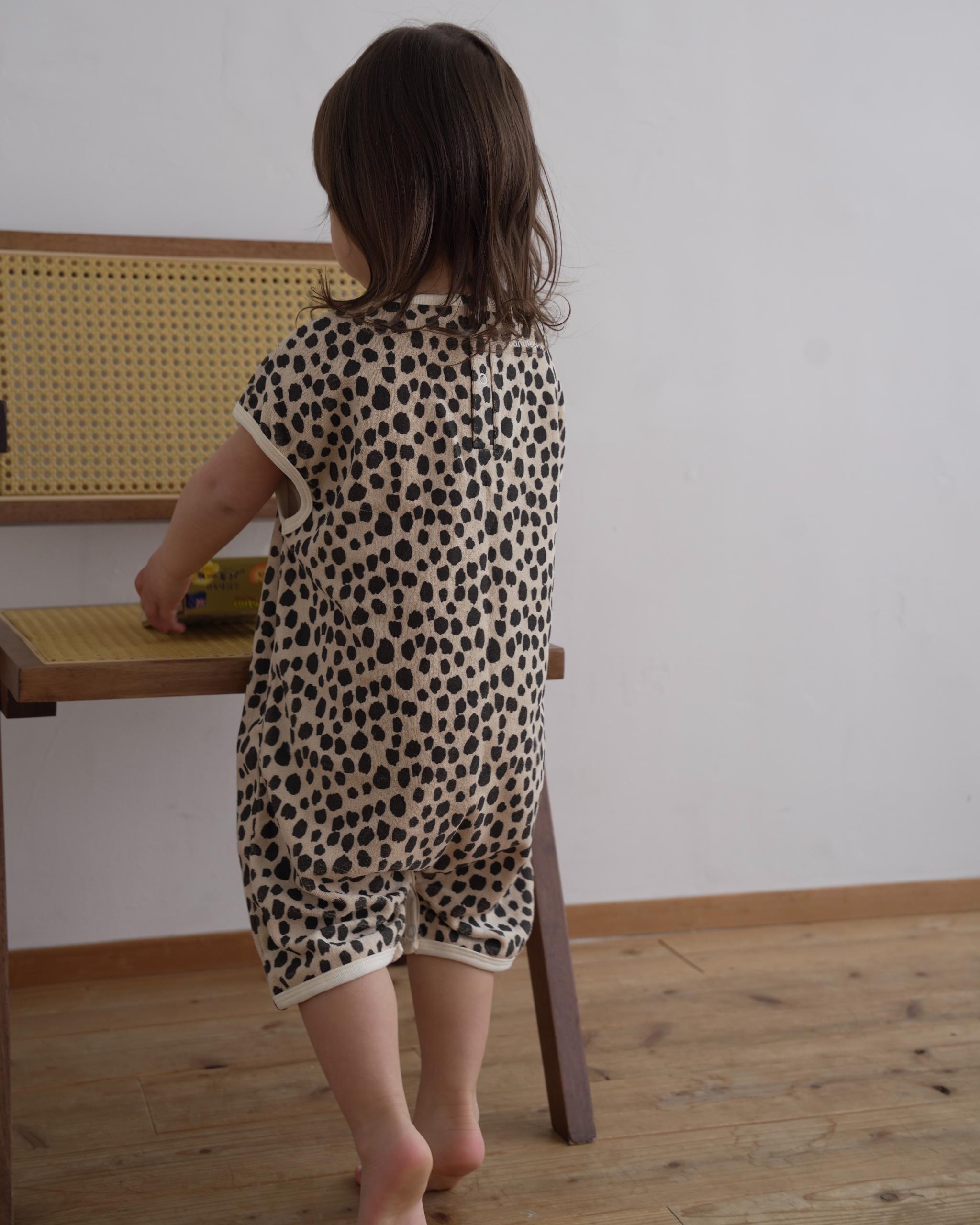 camilapole  Tone Leopard Romper