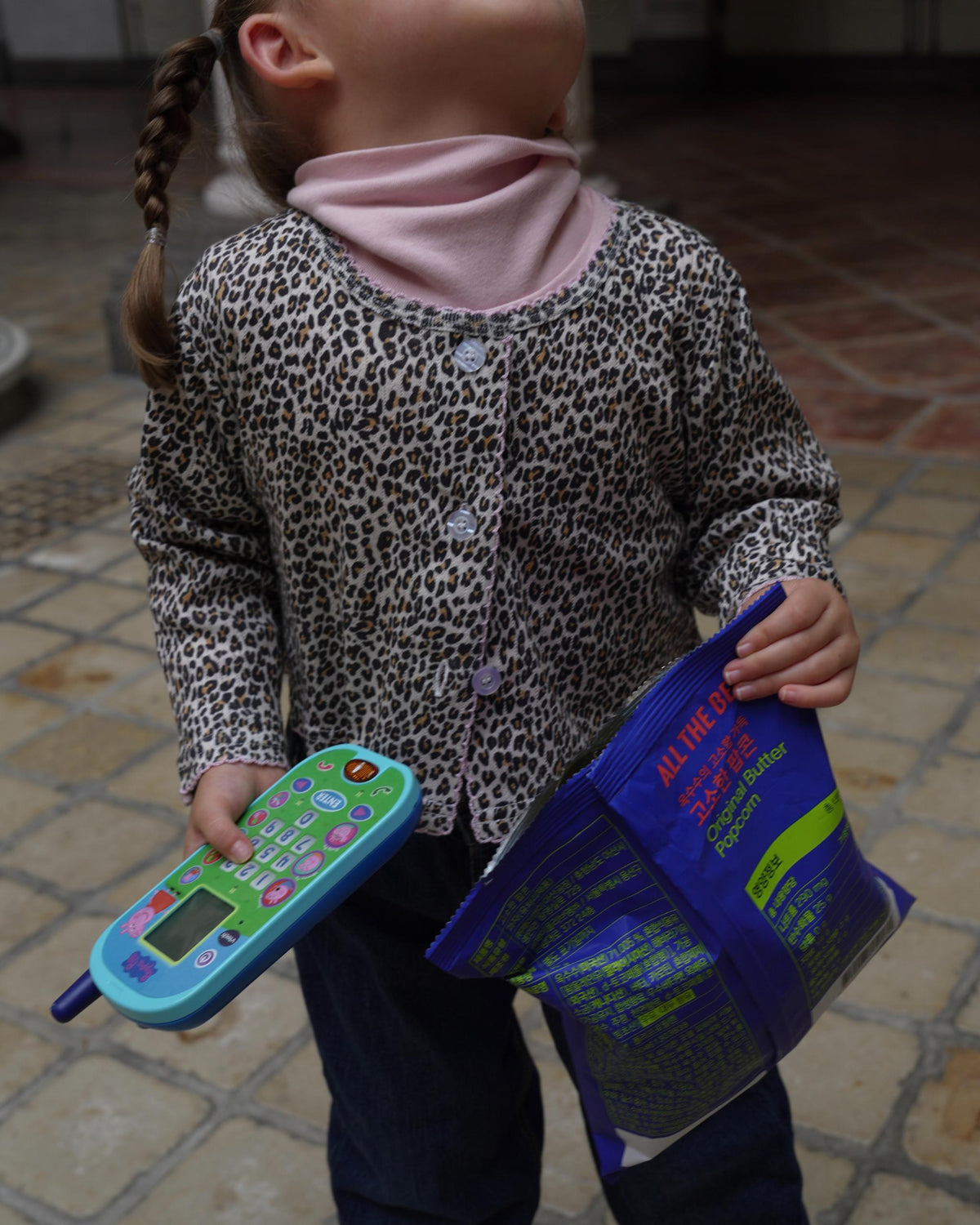 【POPUP先行/10.16 NEW】CAMILAPOLE LITTLE LEOPARD CARDIGAN / KIDS