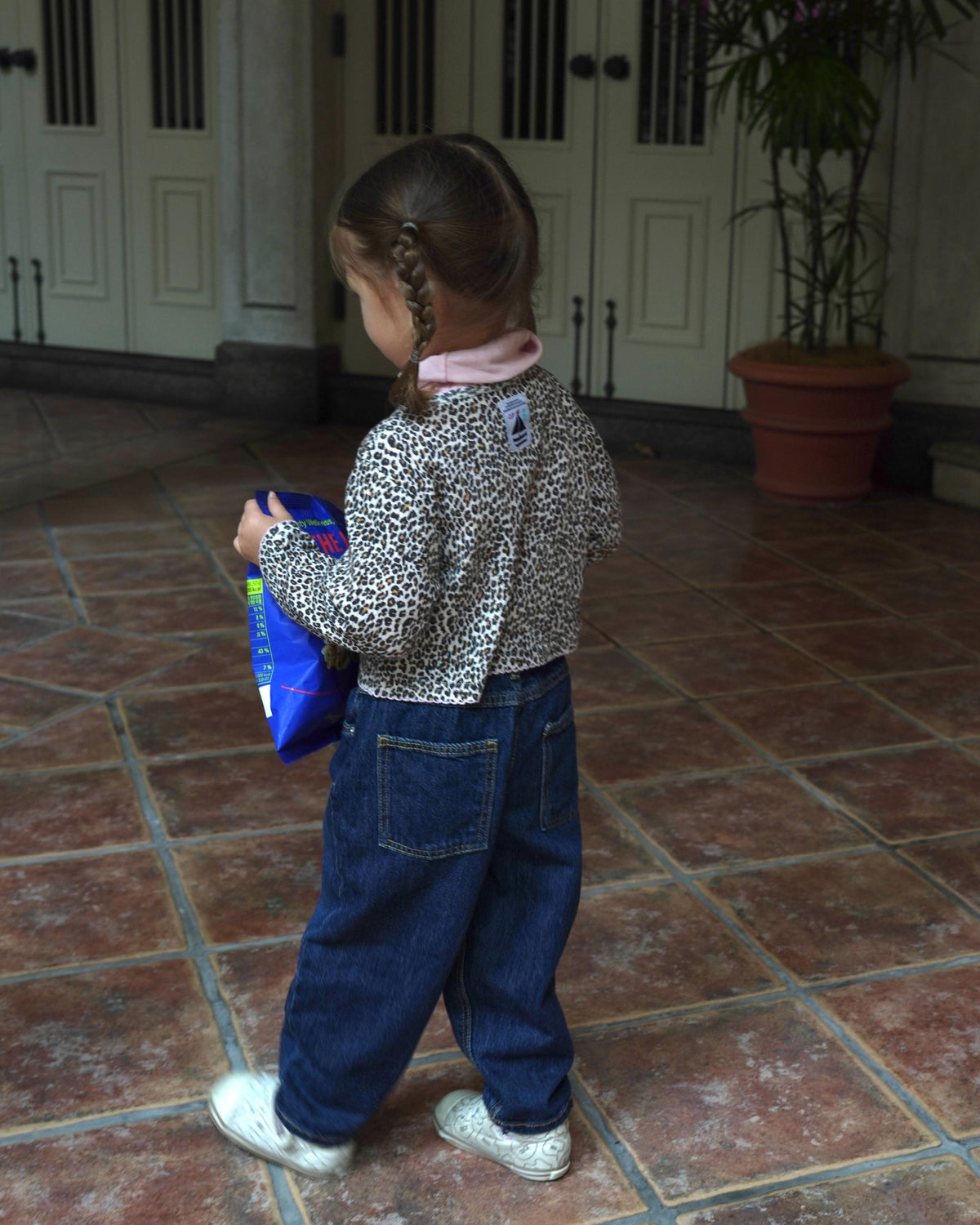 【POPUP先行/10.16 NEW】CAMILAPOLE LITTLE LEOPARD CARDIGAN / KIDS
