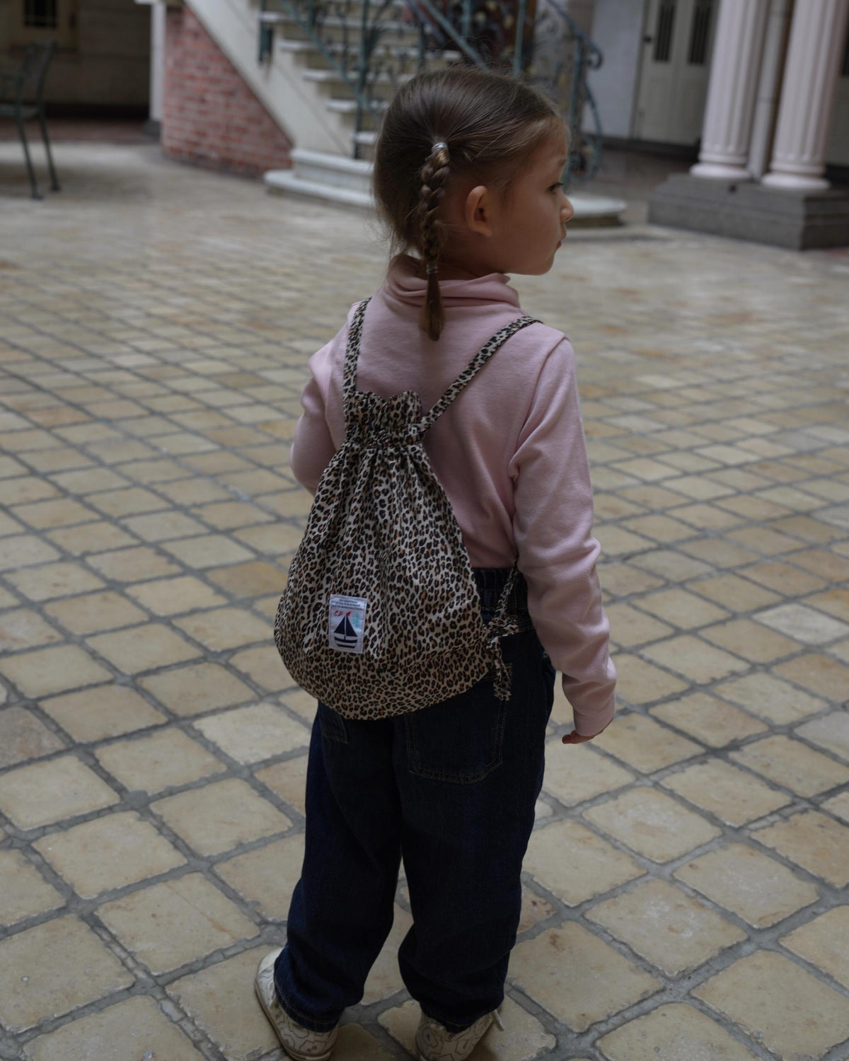 【POPUP先行/10.16 NEW】CAMILAPOLE LITTLE LEOPARD KNAPSACK / KIDS