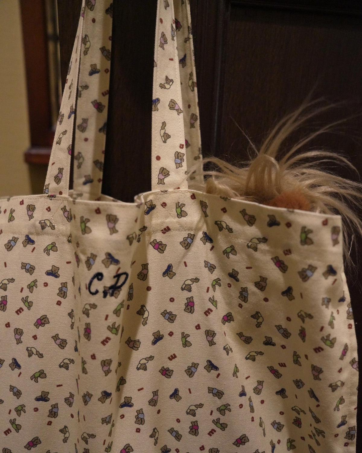 【POPUP先行/10.16 NEW】CAMILAPOLE PETIT TEDDY TOTE