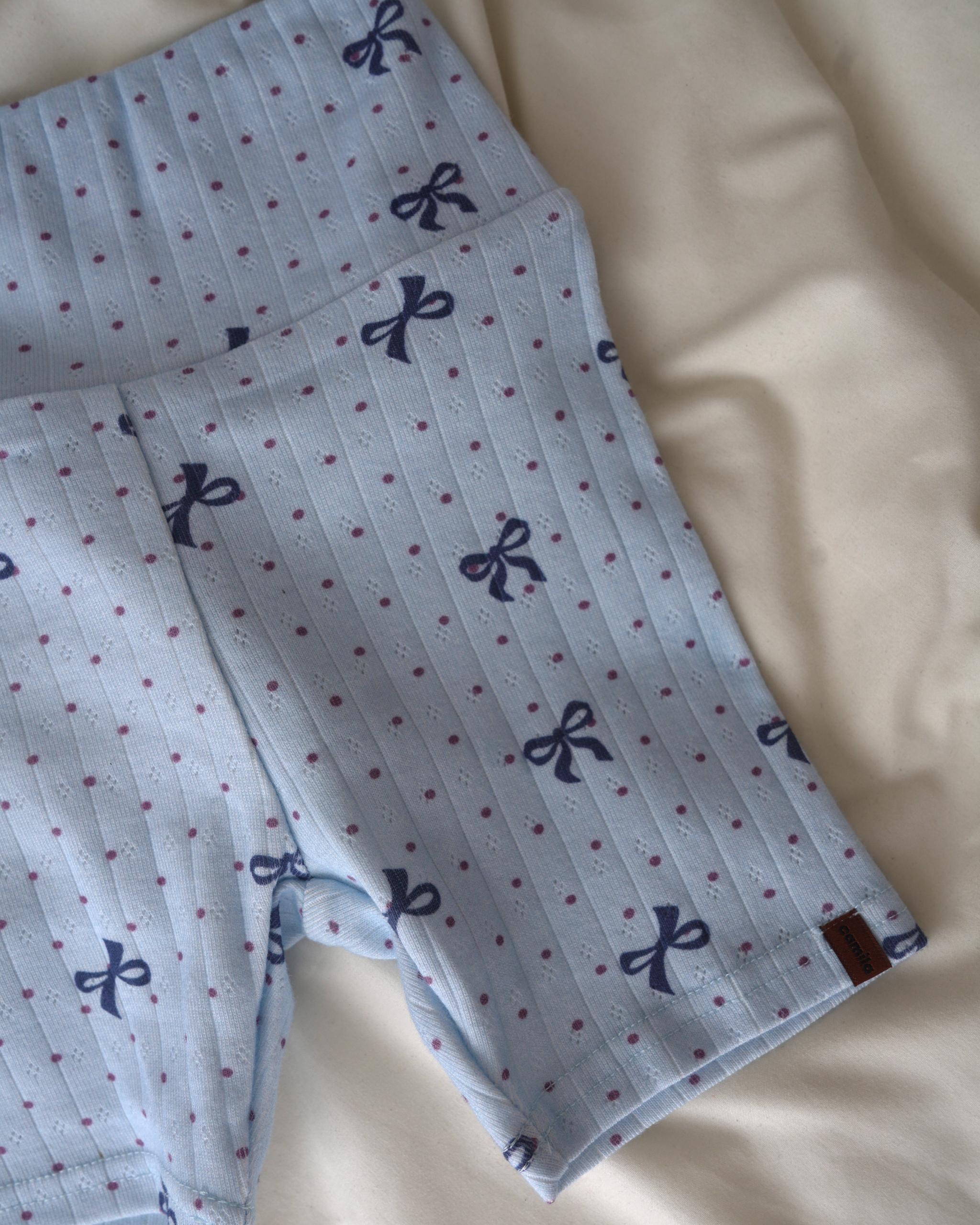 camilapole  Baby Ribbon Shorts