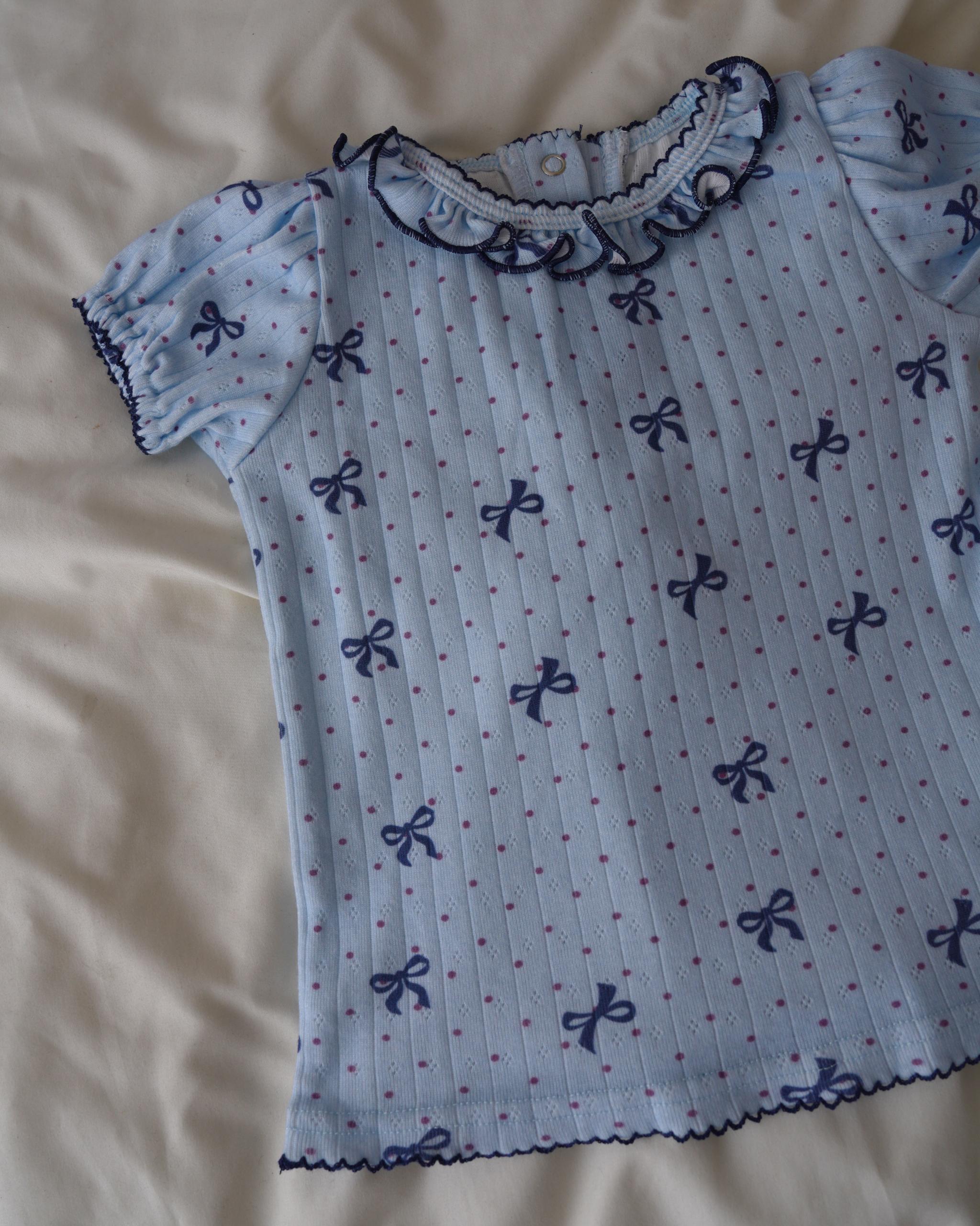 camilapole  Baby Ribbon Top