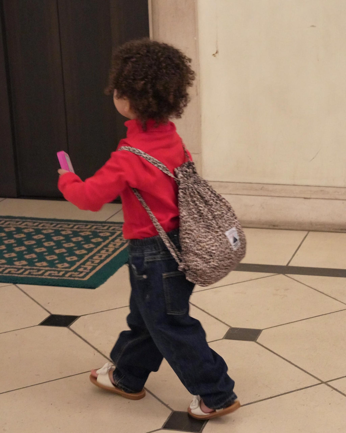 【POPUP先行/10.16 NEW】CAMILAPOLE LITTLE LEOPARD KNAPSACK / KIDS