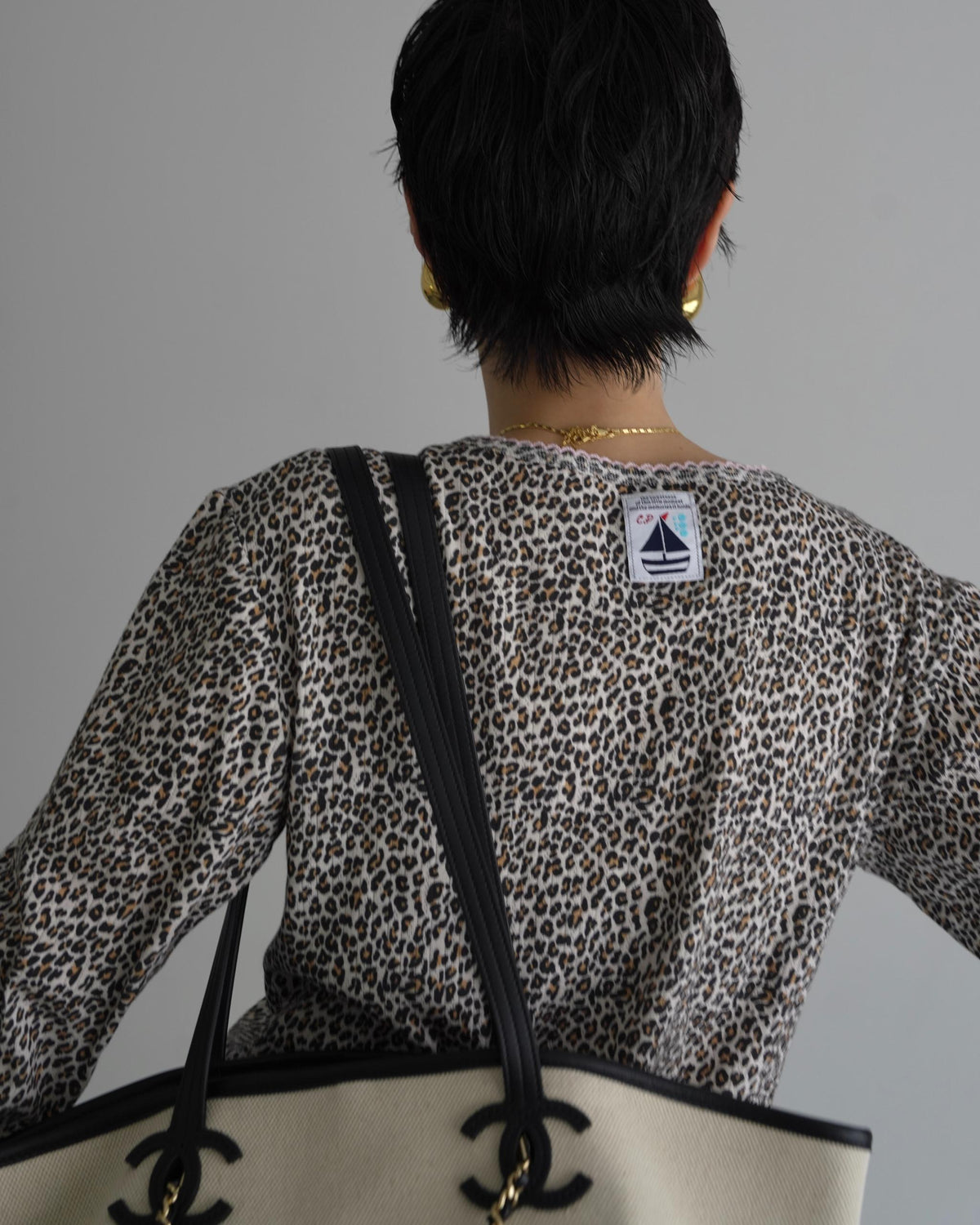 【POPUP先行/10.16 NEW】CAMILAPOLE LITTLE LEOPARD CARDIGAN / LADIES