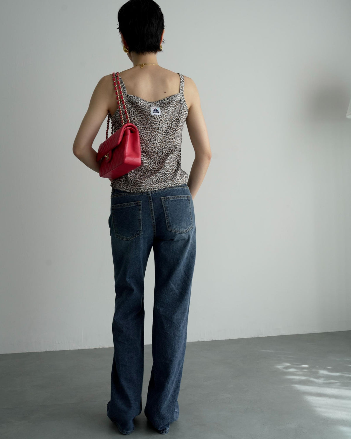 【POPUP先行/10.16 NEW】CAMILAPOLE LITTLE LEOPARD CAMISOLE / LADIES