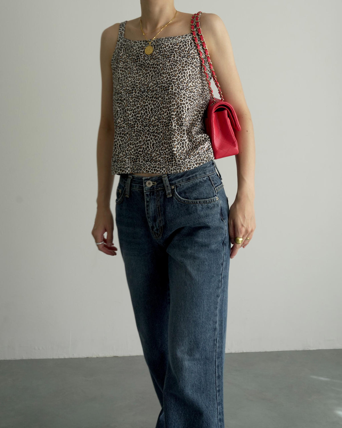 【POPUP先行/10.16 NEW】CAMILAPOLE LITTLE LEOPARD CAMISOLE / LADIES