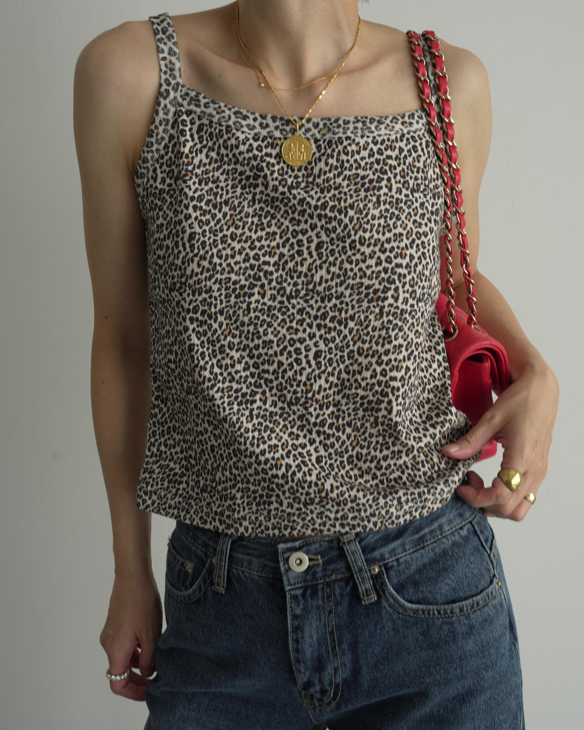 【POPUP先行/10.16 NEW】CAMILAPOLE LITTLE LEOPARD CAMISOLE / LADIES