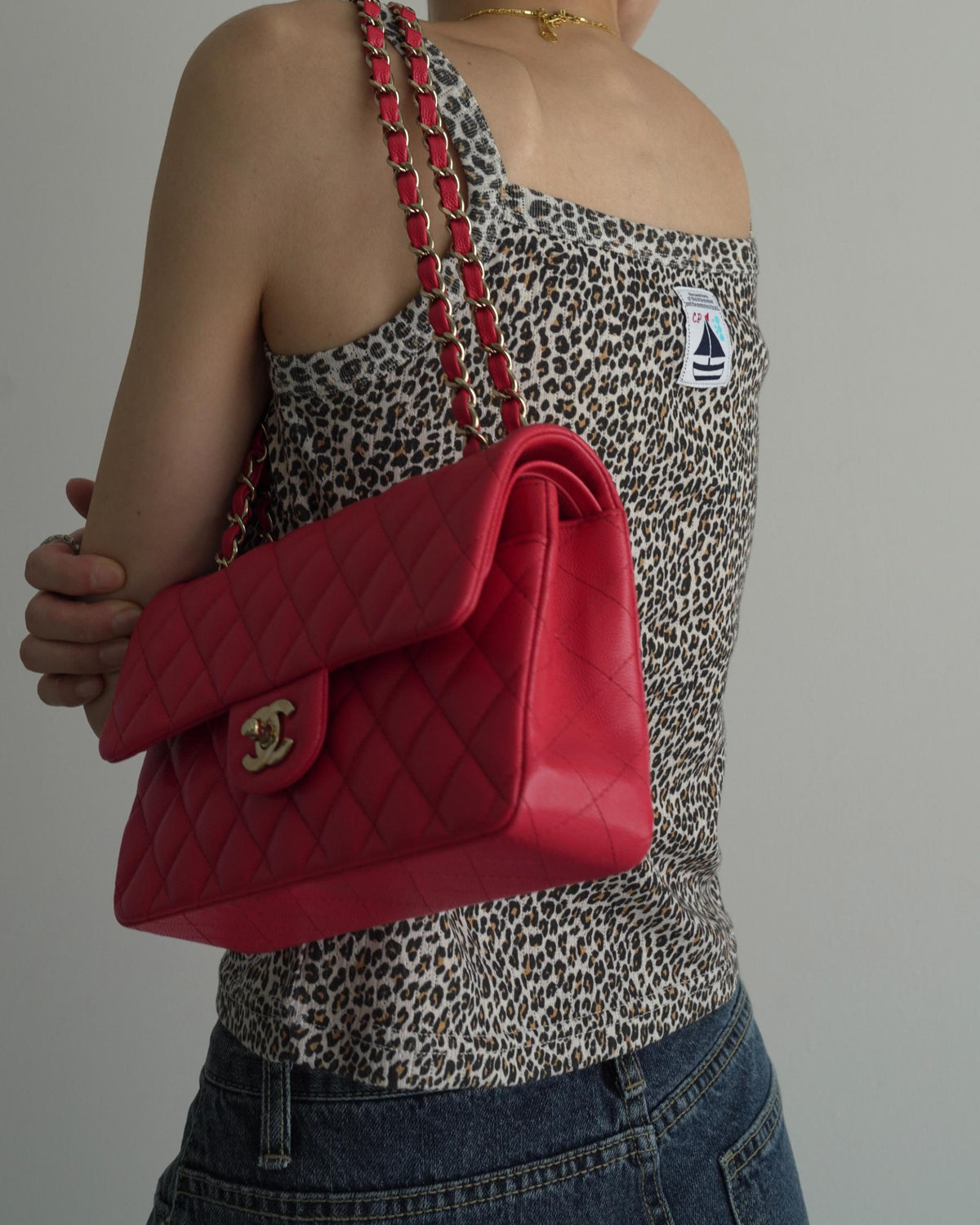 【POPUP先行/10.16 NEW】CAMILAPOLE LITTLE LEOPARD CAMISOLE / LADIES