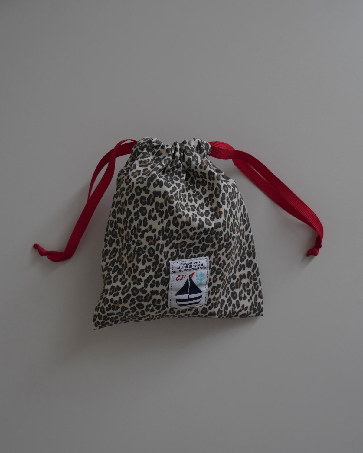 【POPUP先行/10.16 NEW】CAMILAPOLE LITTLE LEOPARD DRAWSTRING POUCH TRIO