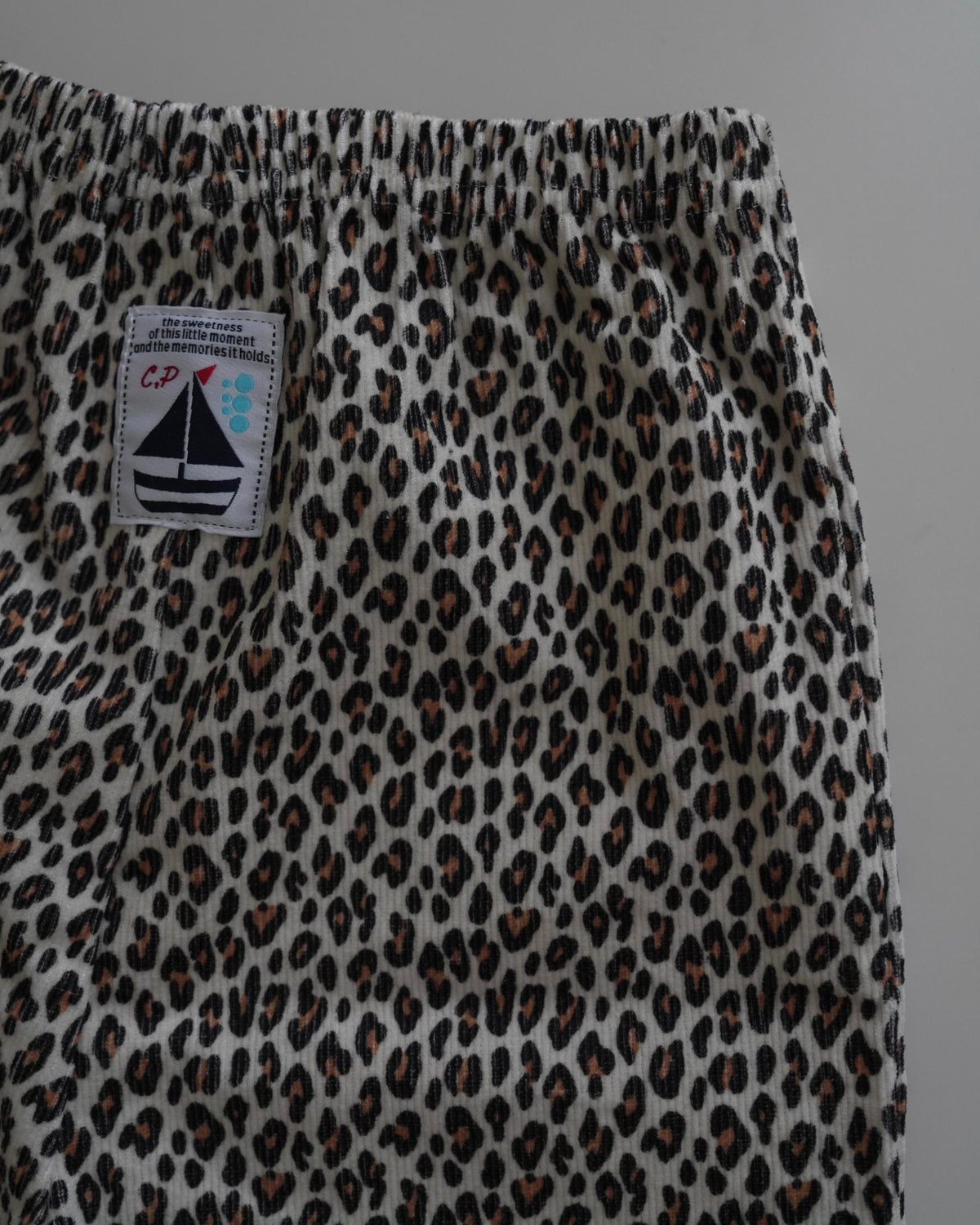 【POPUP先行/10.16 NEW】CAMILAPOLE little leopard corduroy wide pants