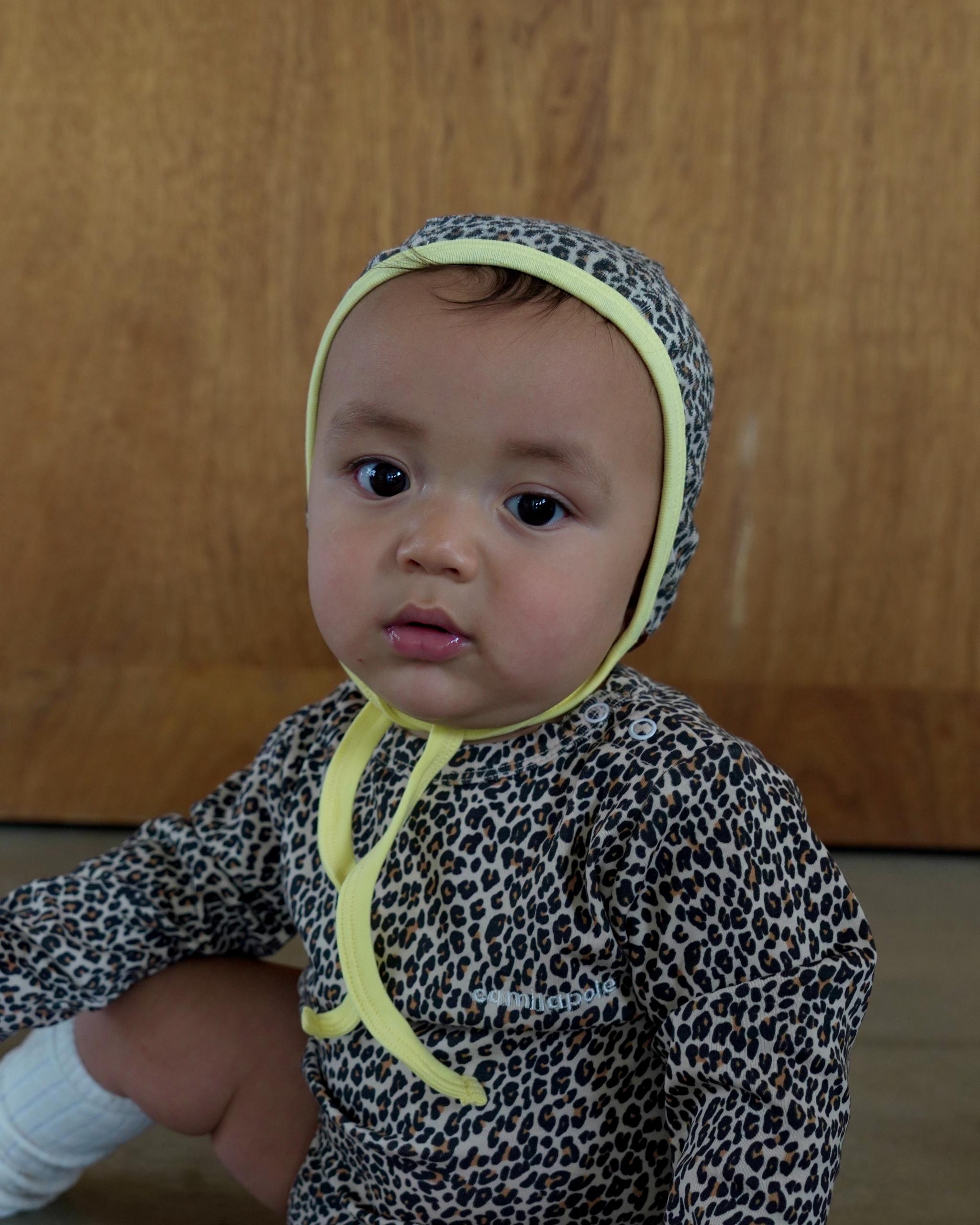 【 8.14 21:00〜LAUNCH 】CAMILAPOLE Little Leopard Terry Bonnet