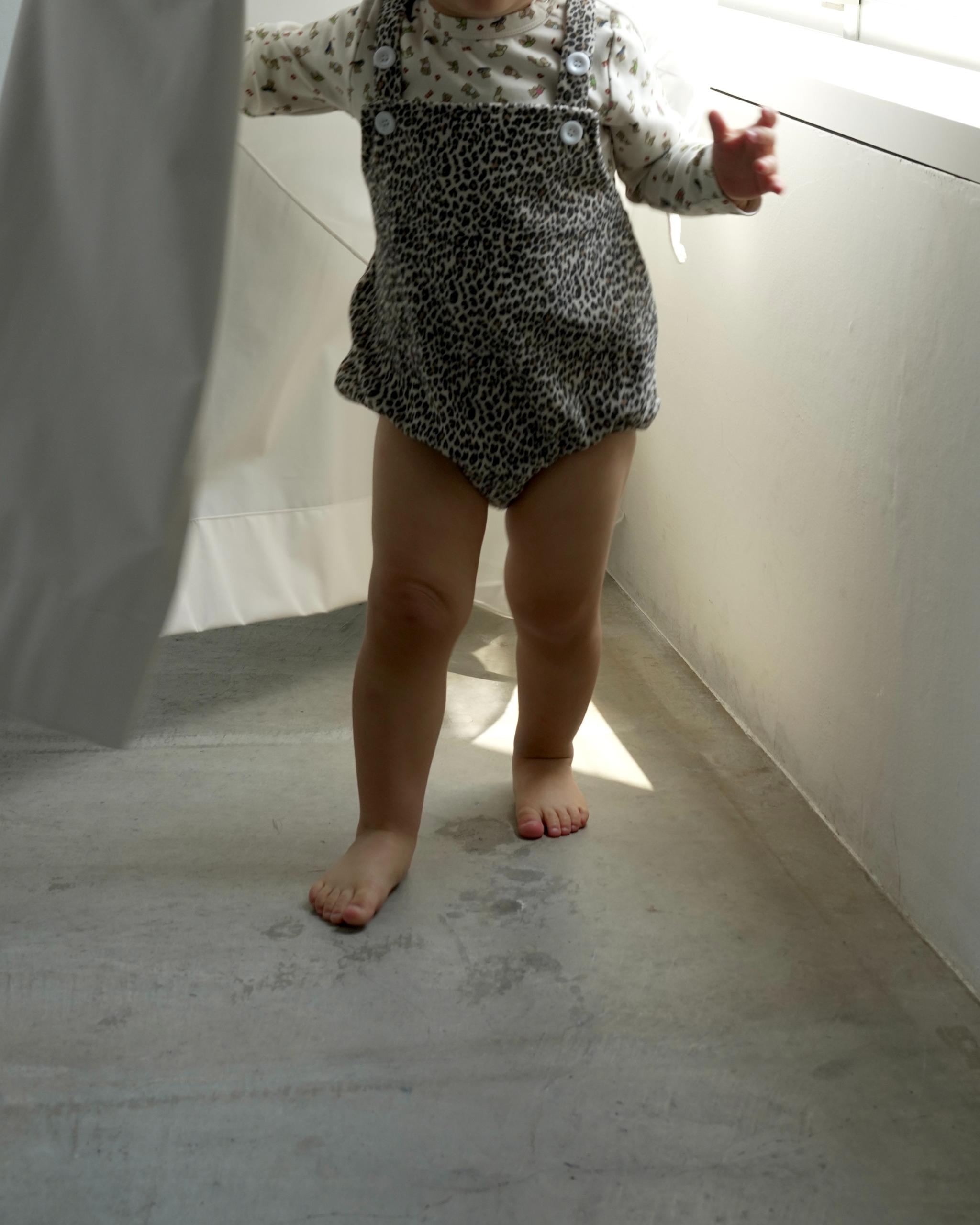 【 8.14 21:00〜LAUNCH 】CAMILAPOLE Little Leopard Bubble Romper