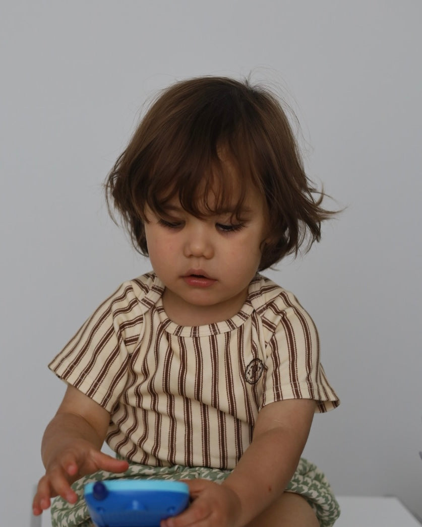 【 6.12 21:00～ Launch 】POIMERI  biscuit stripe tops