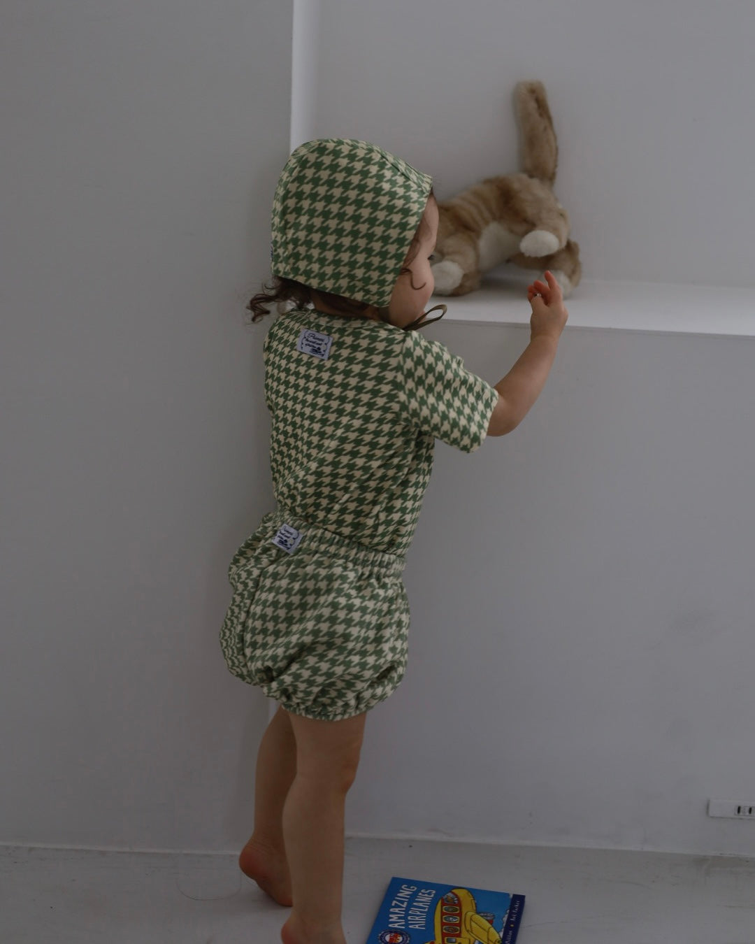 【 6.12 21:00～ Launch 】POIMERI　green houndstooth bloomers