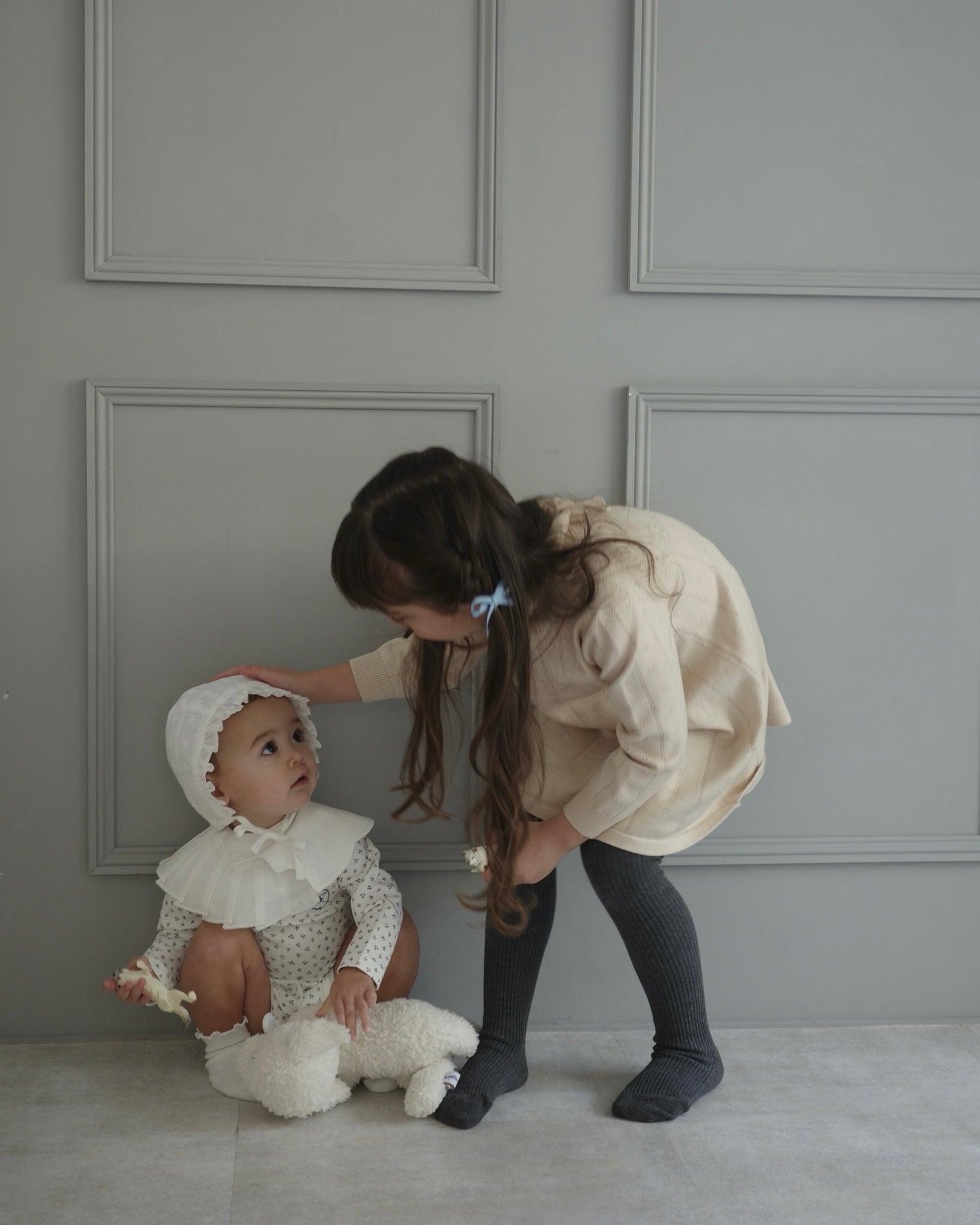 Sable clover rompers