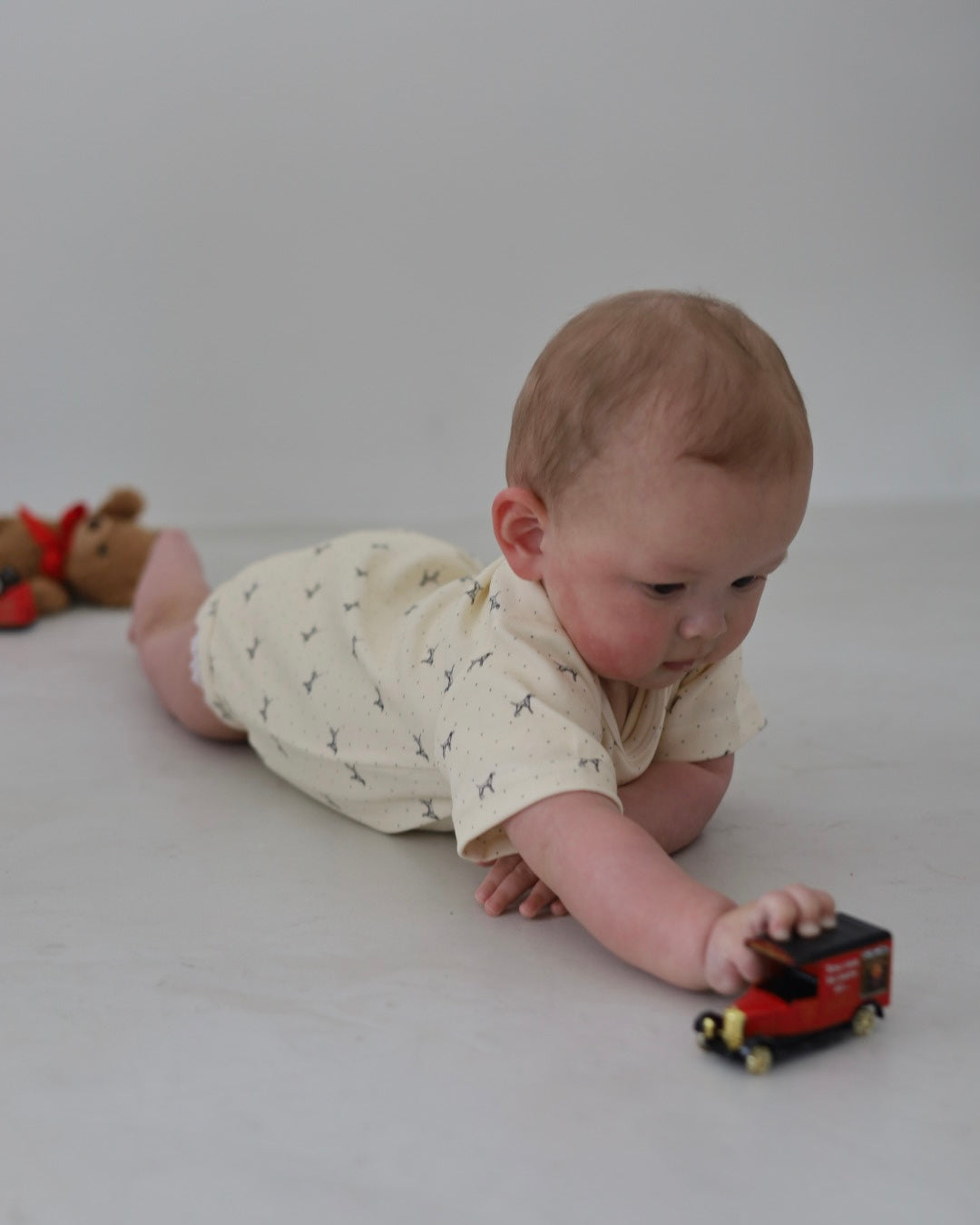 【 6.12 21:00～ Launch 】POIMERI　dalmatian dot rompers