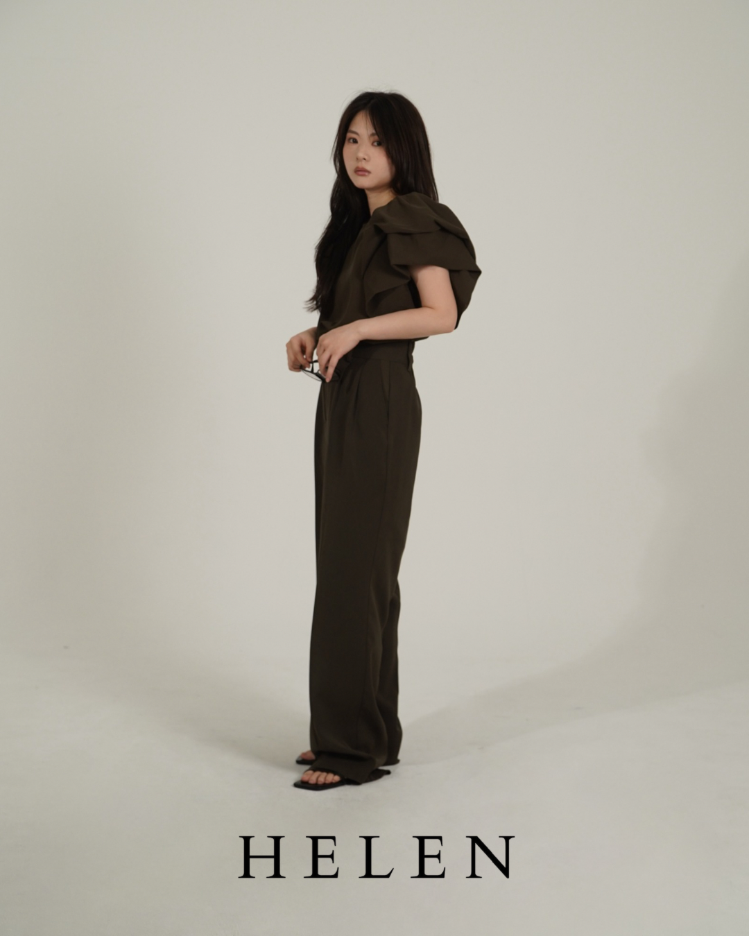 Helen×poimeri  volume sleeve tops