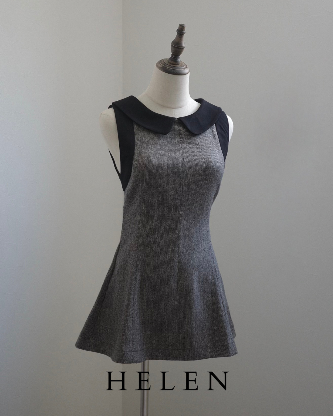 Helen×poimeri  elan tweed tops