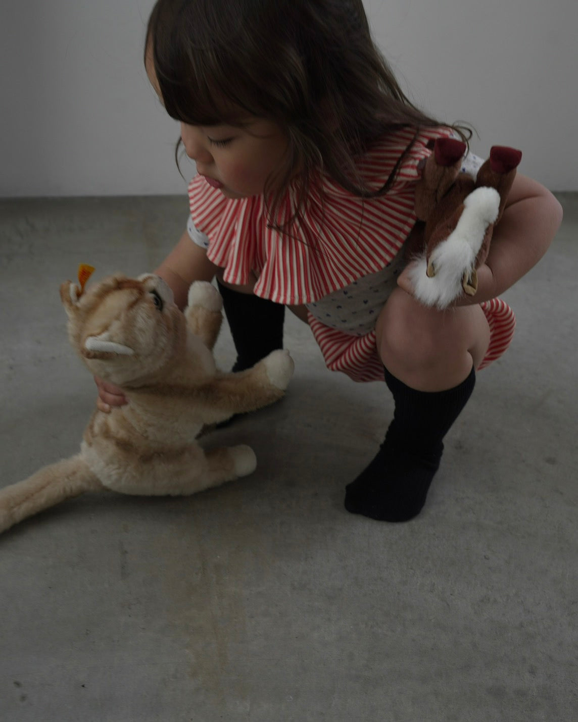 camilapole  Gathered Stripe Collar