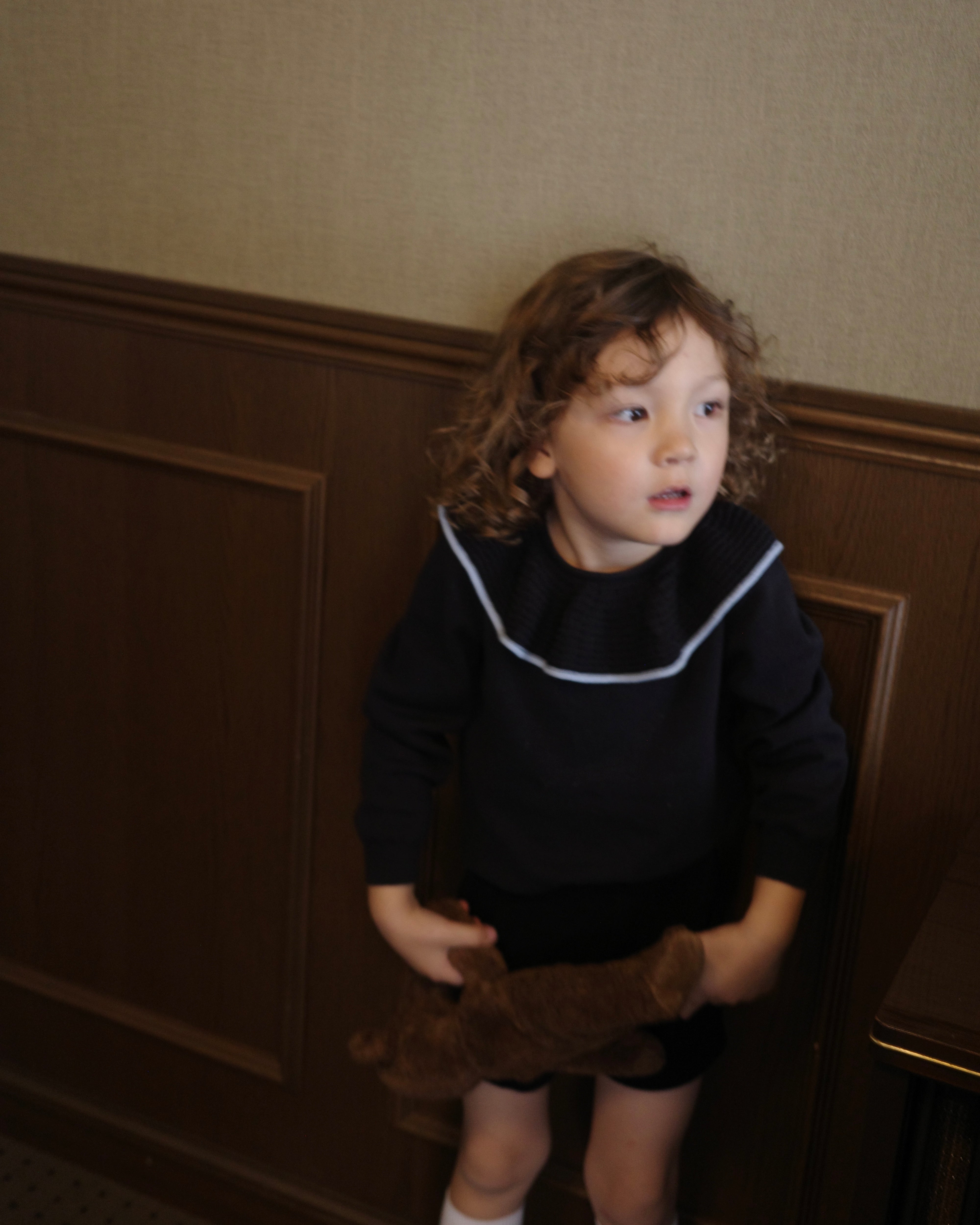 【10/22(wed)12:00　Launch】Sable contrast collar knit