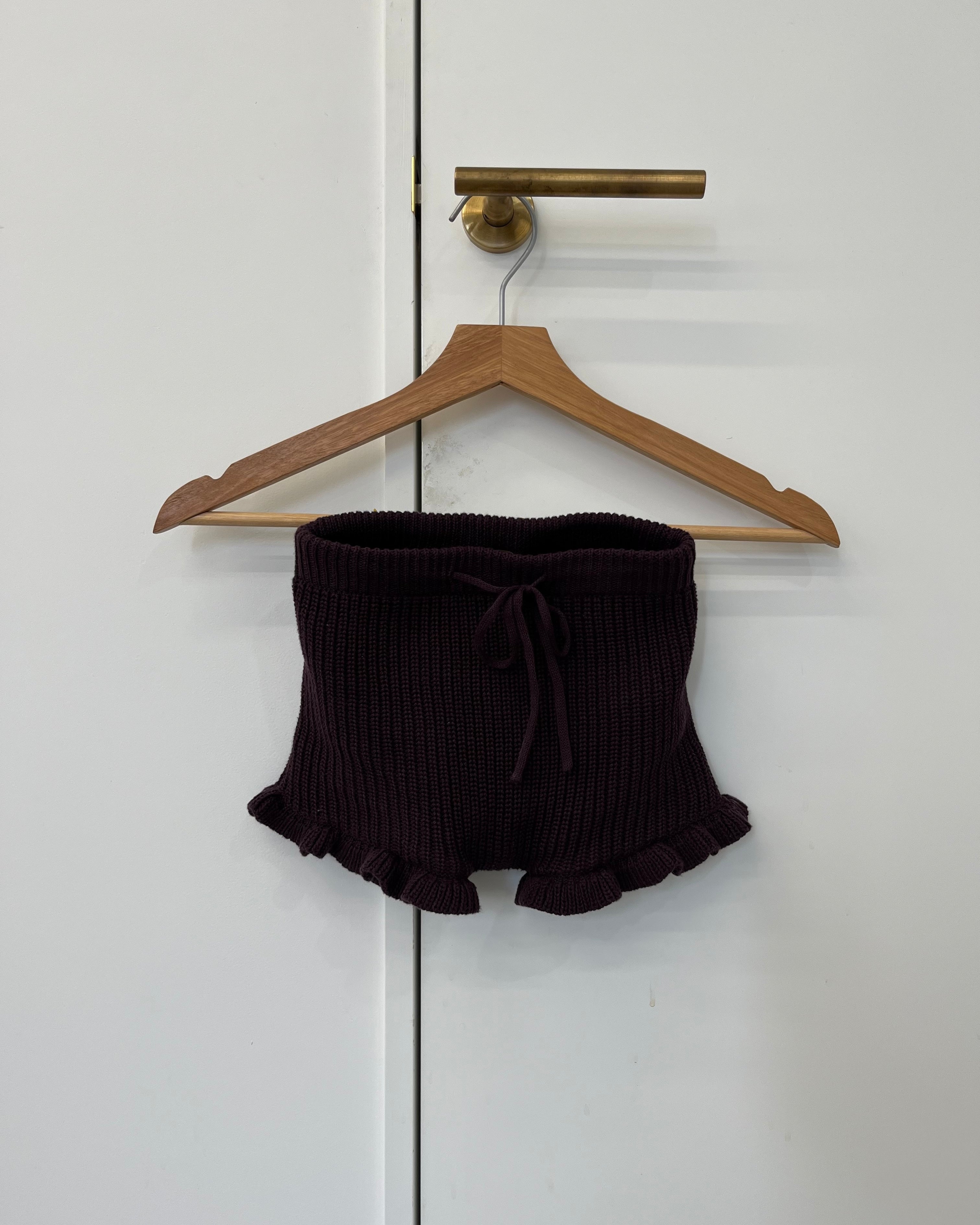 [poimeri×mana vol.2]    Knit Frill Bloomers