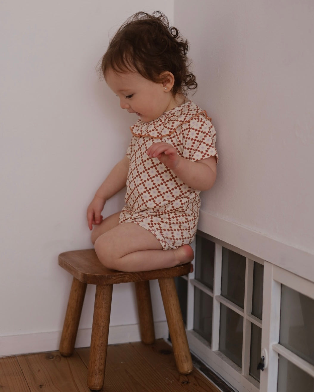 poimeri  fig camel frill rompers