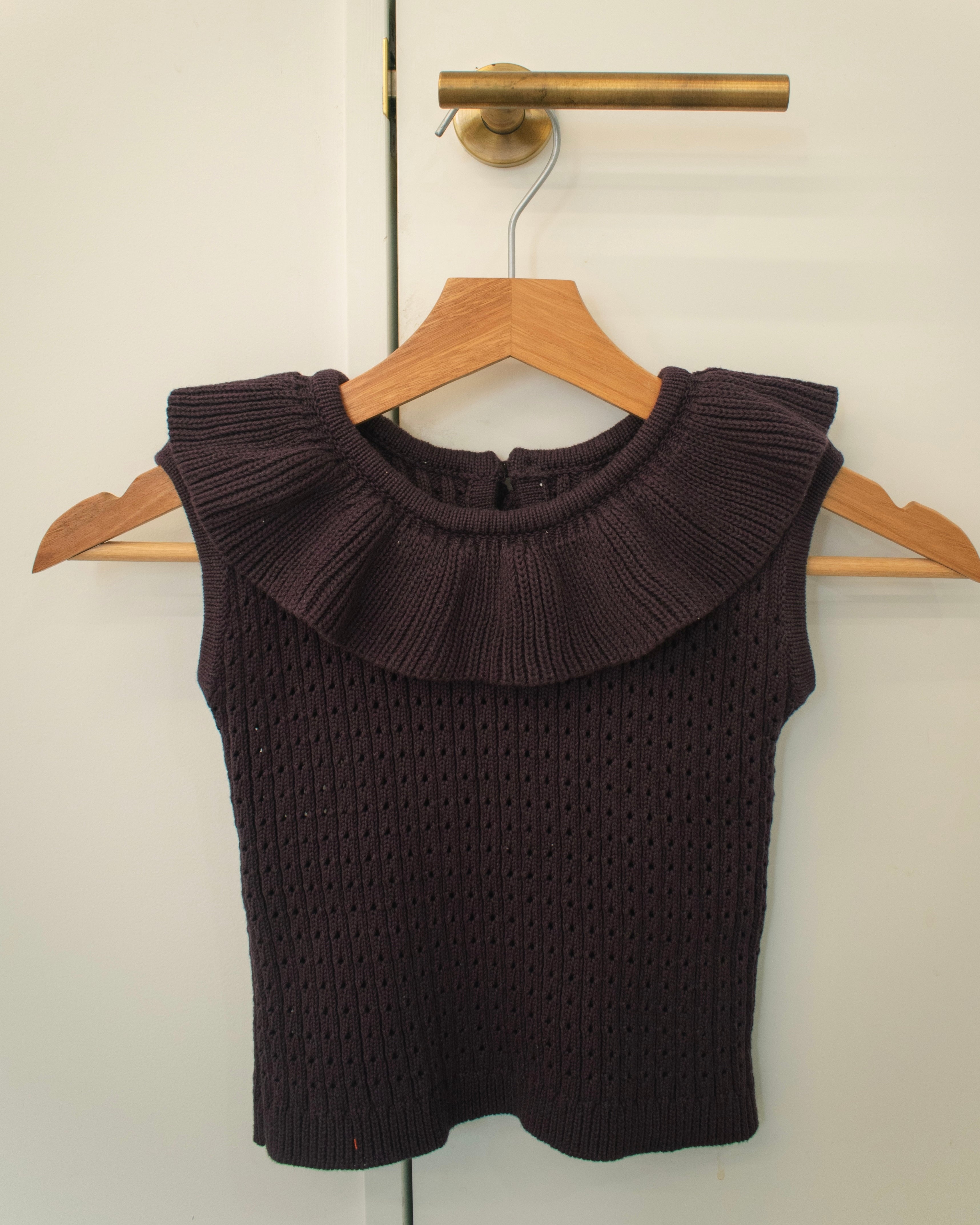 [poimeri×mana vol.2]   Ruffle Collar Knit