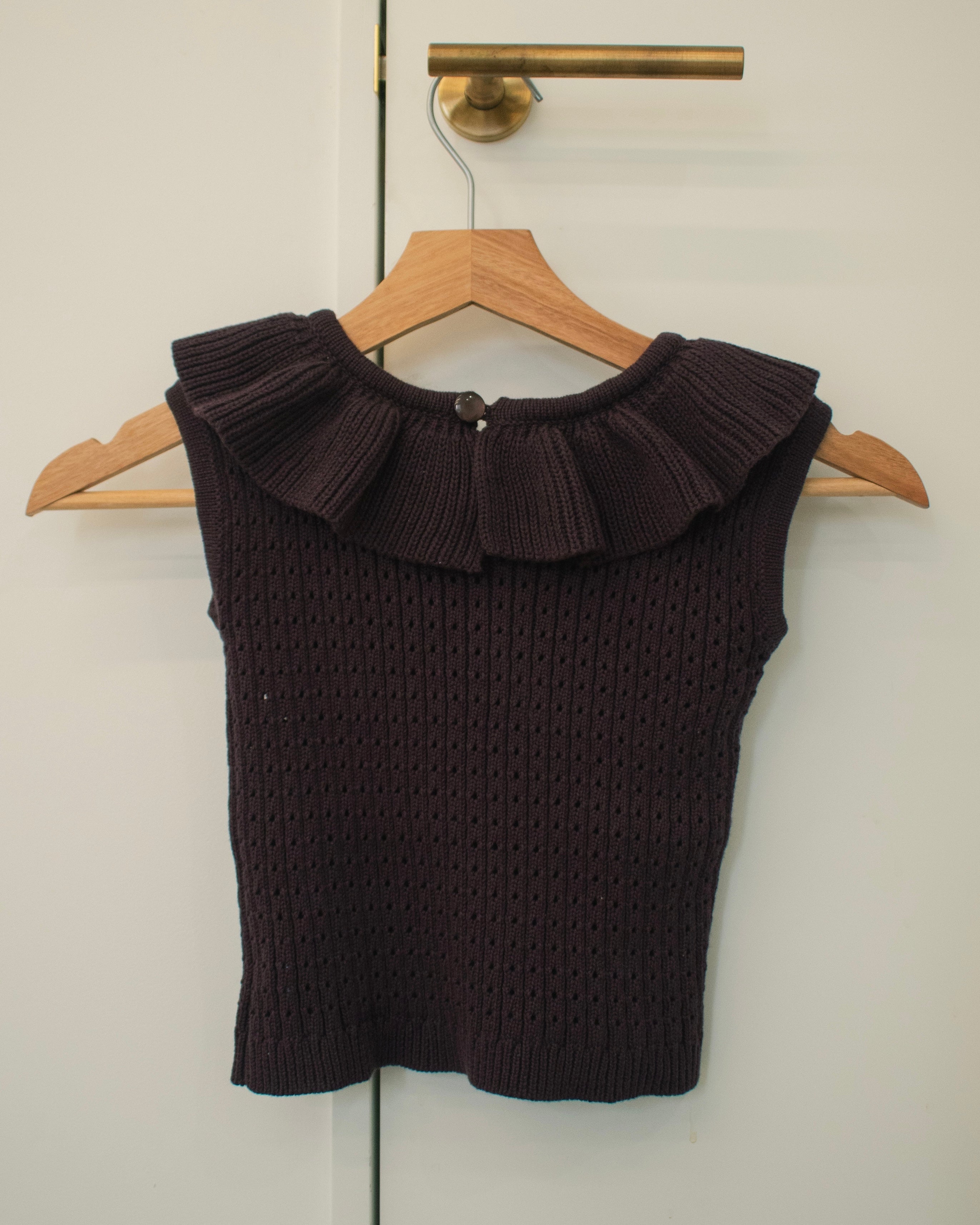 [poimeri×mana vol.2]   Ruffle Collar Knit