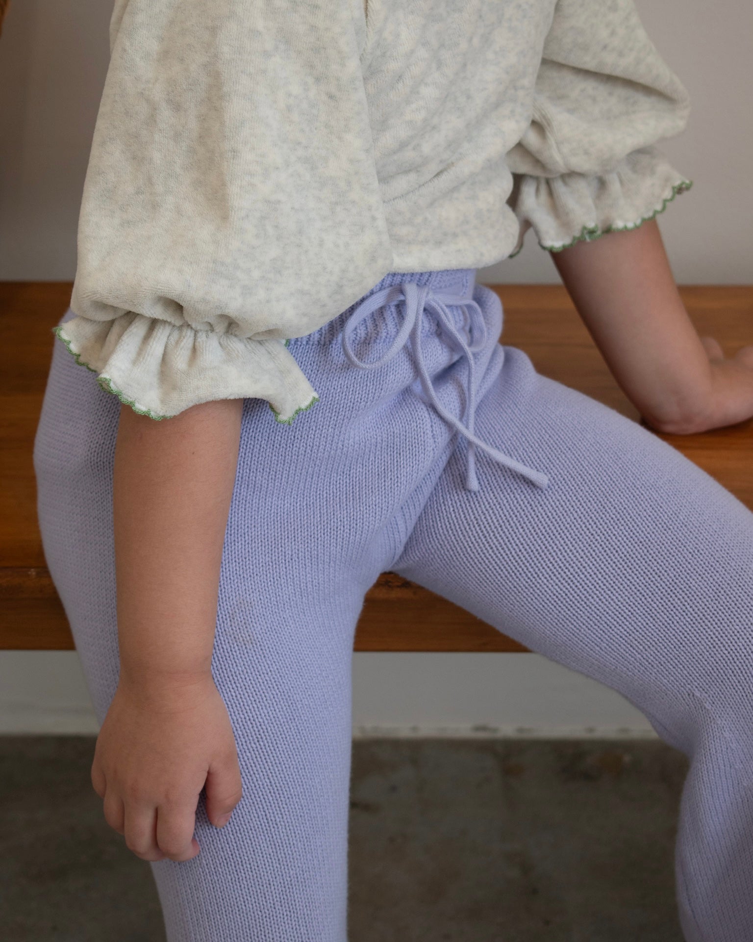 【 7.26 21:00〜Launch 】[poimeri×mana vol.3] Knit Flare Pants