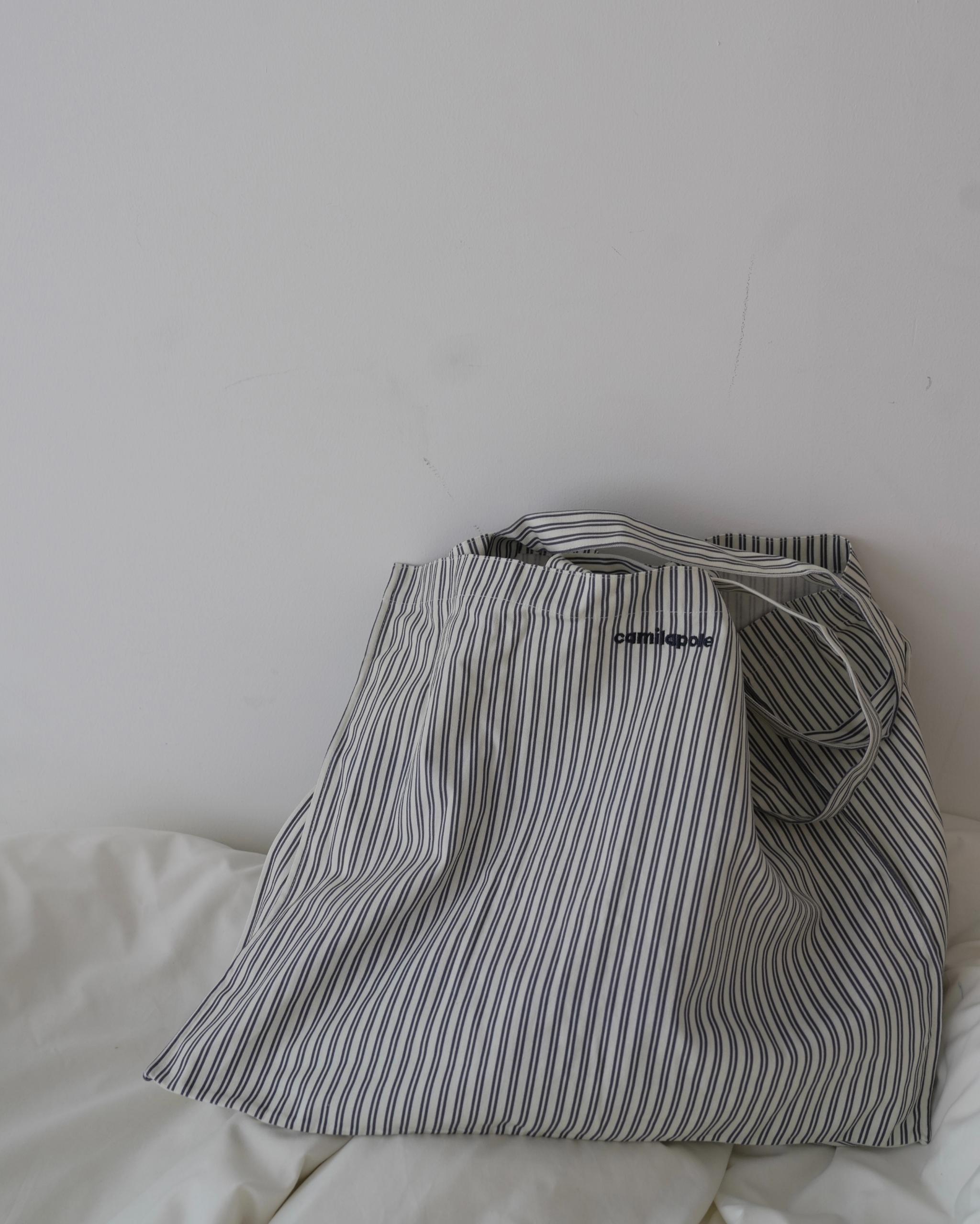 camilapole  Ink Stripe Tote