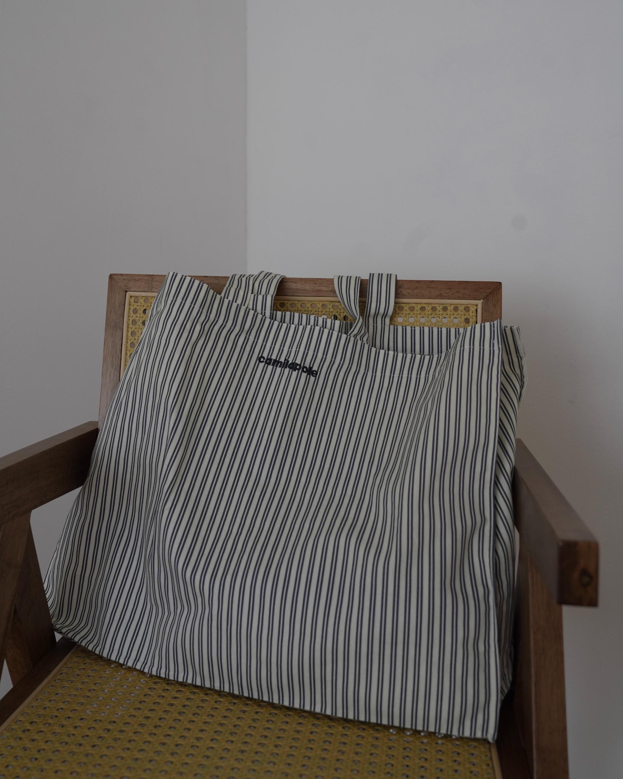 camilapole  Ink Stripe Tote