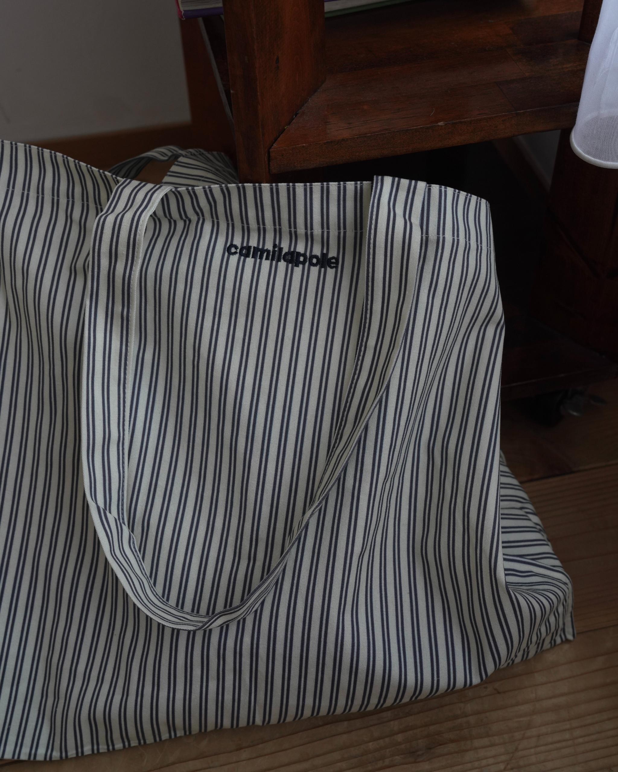 camilapole  Ink Stripe Tote