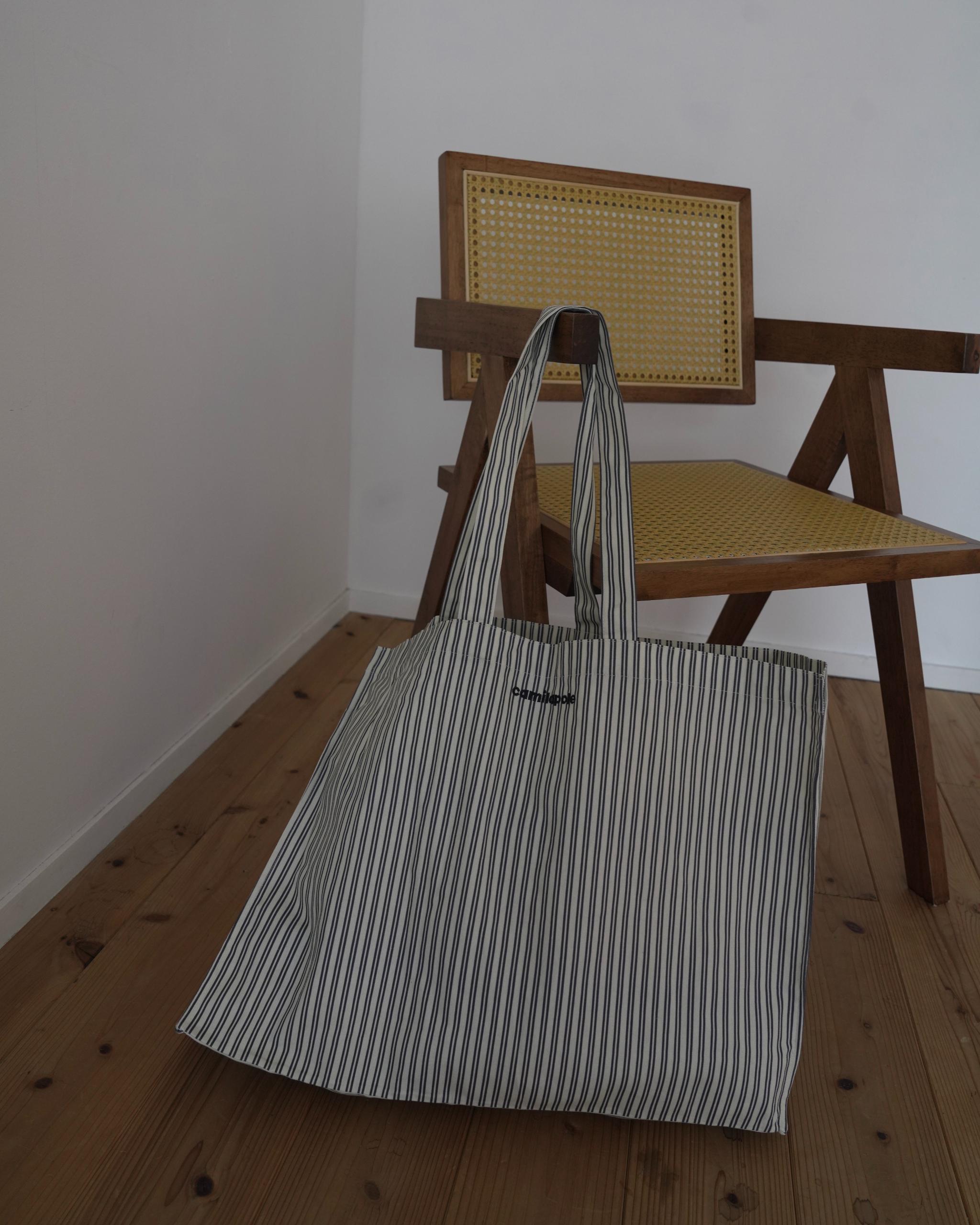 camilapole  Ink Stripe Tote