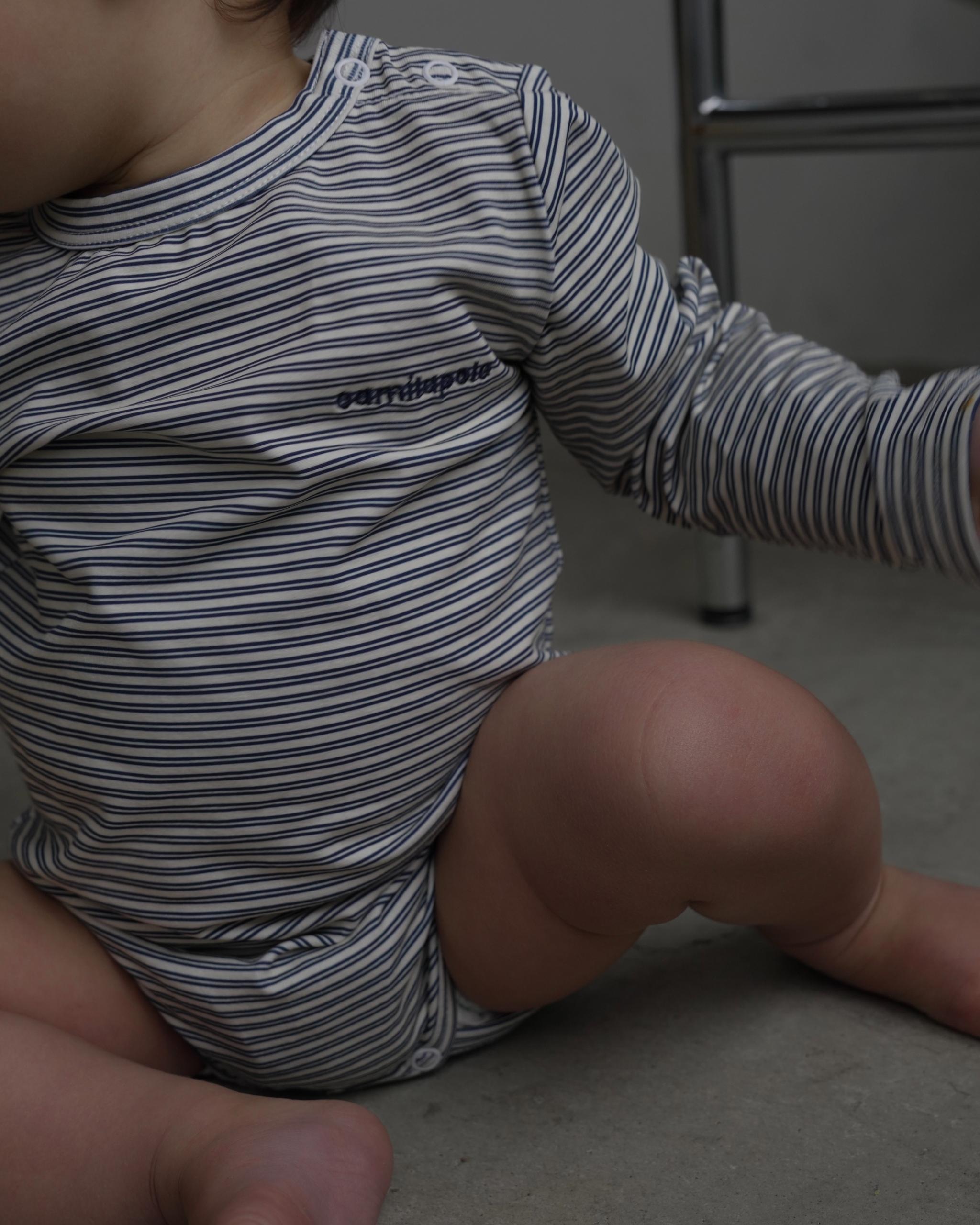 camilapole Ink Stripe Romper
