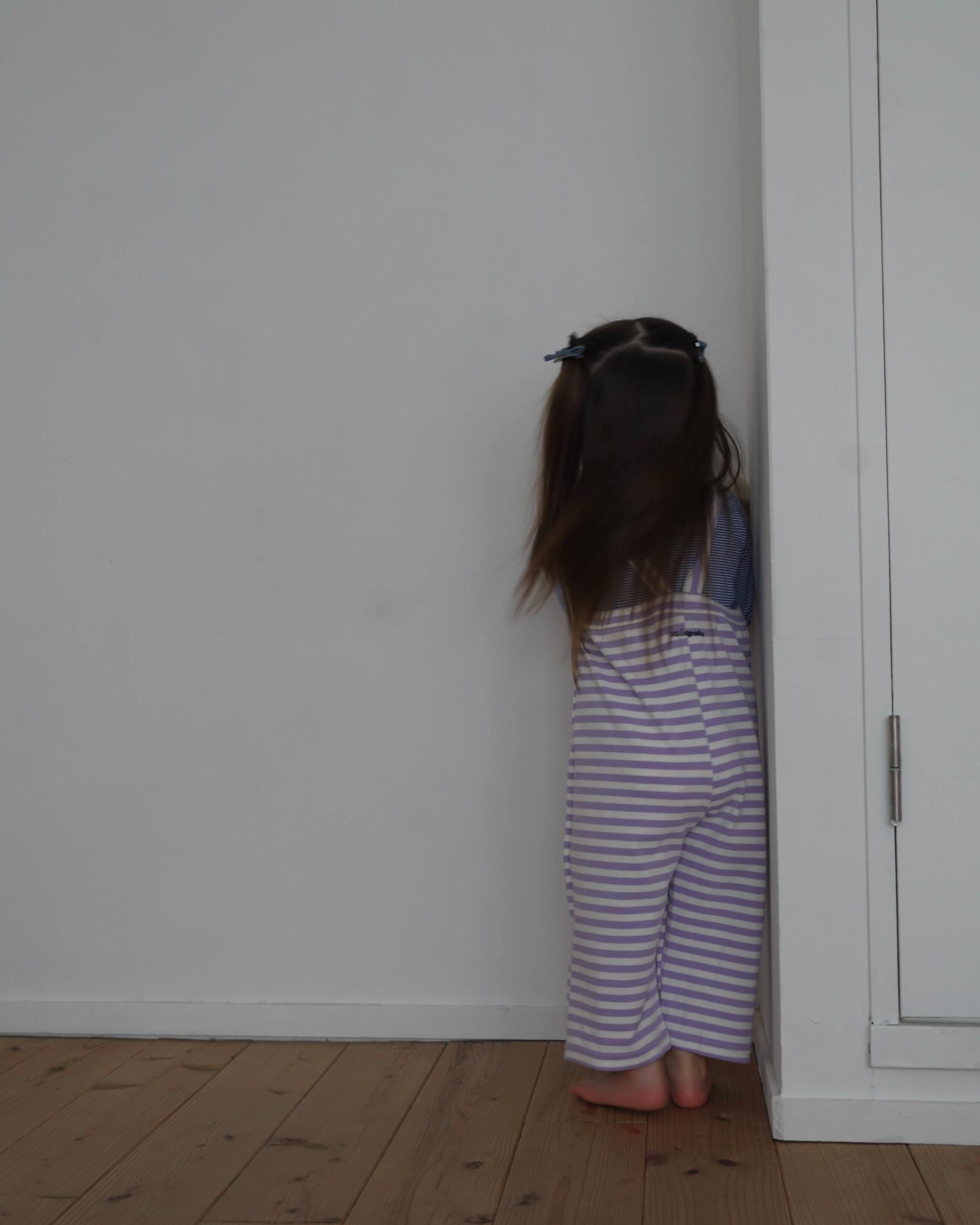 camilapole  Soft Stripe Overalls - Lavender