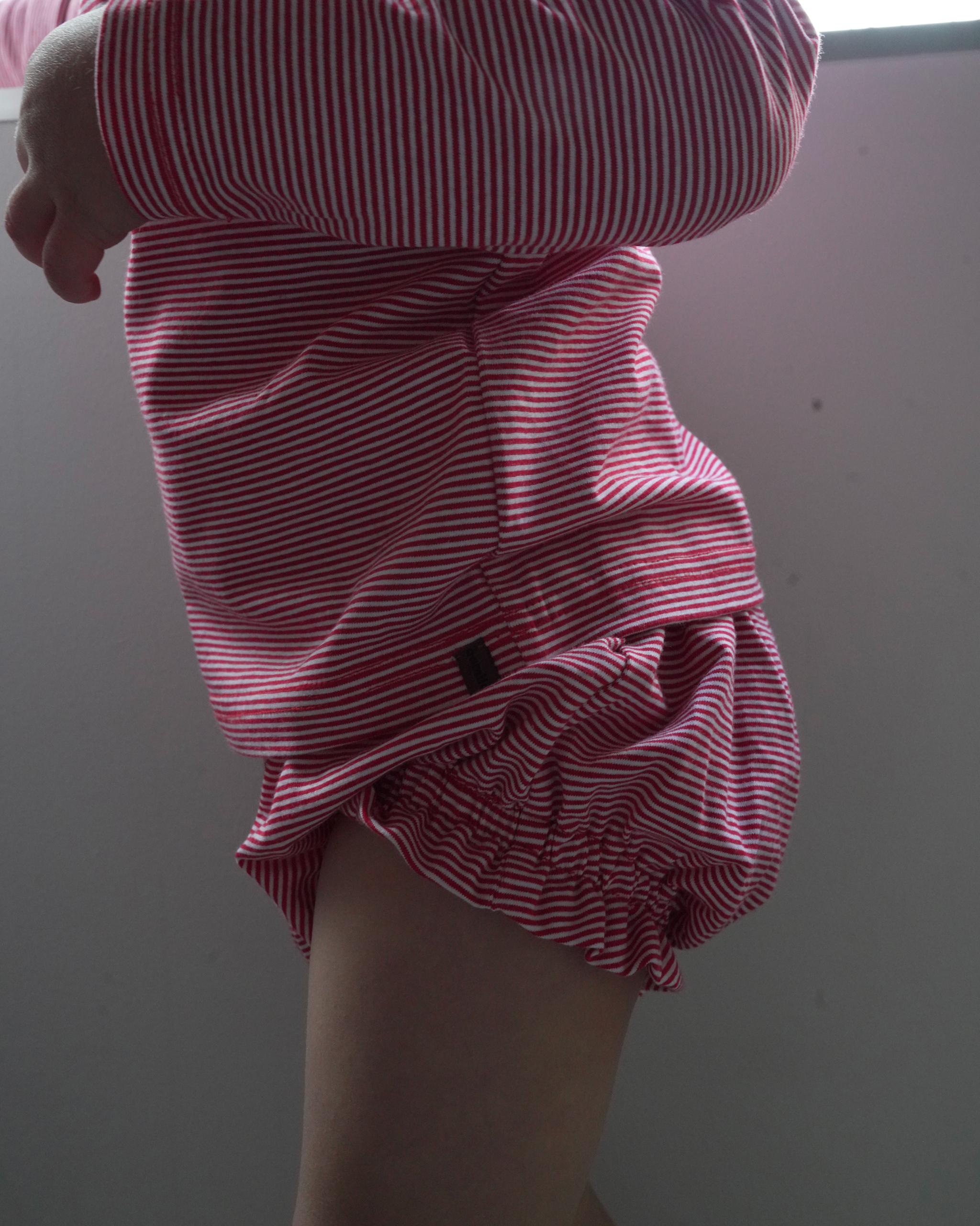 camilapole  Petit Stripe Top – Red