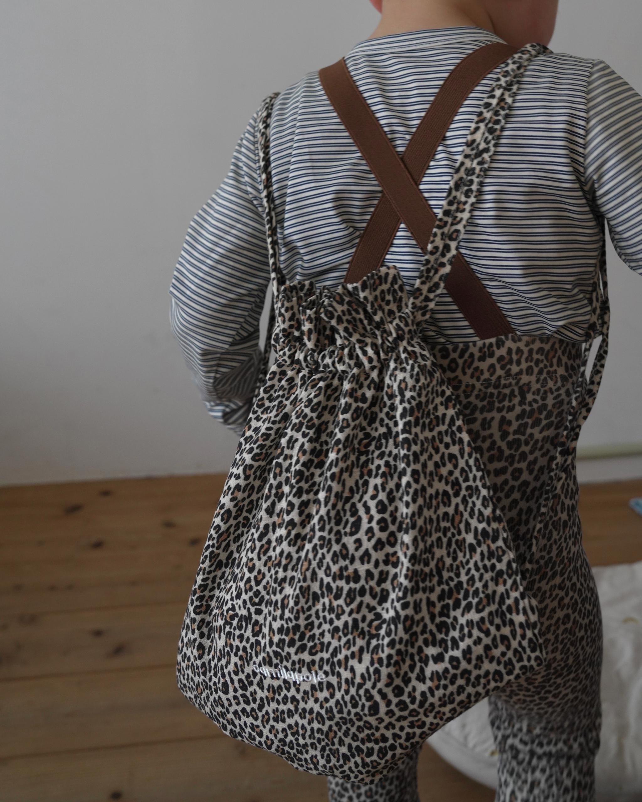 camilapole  Little Leopard Knapsack