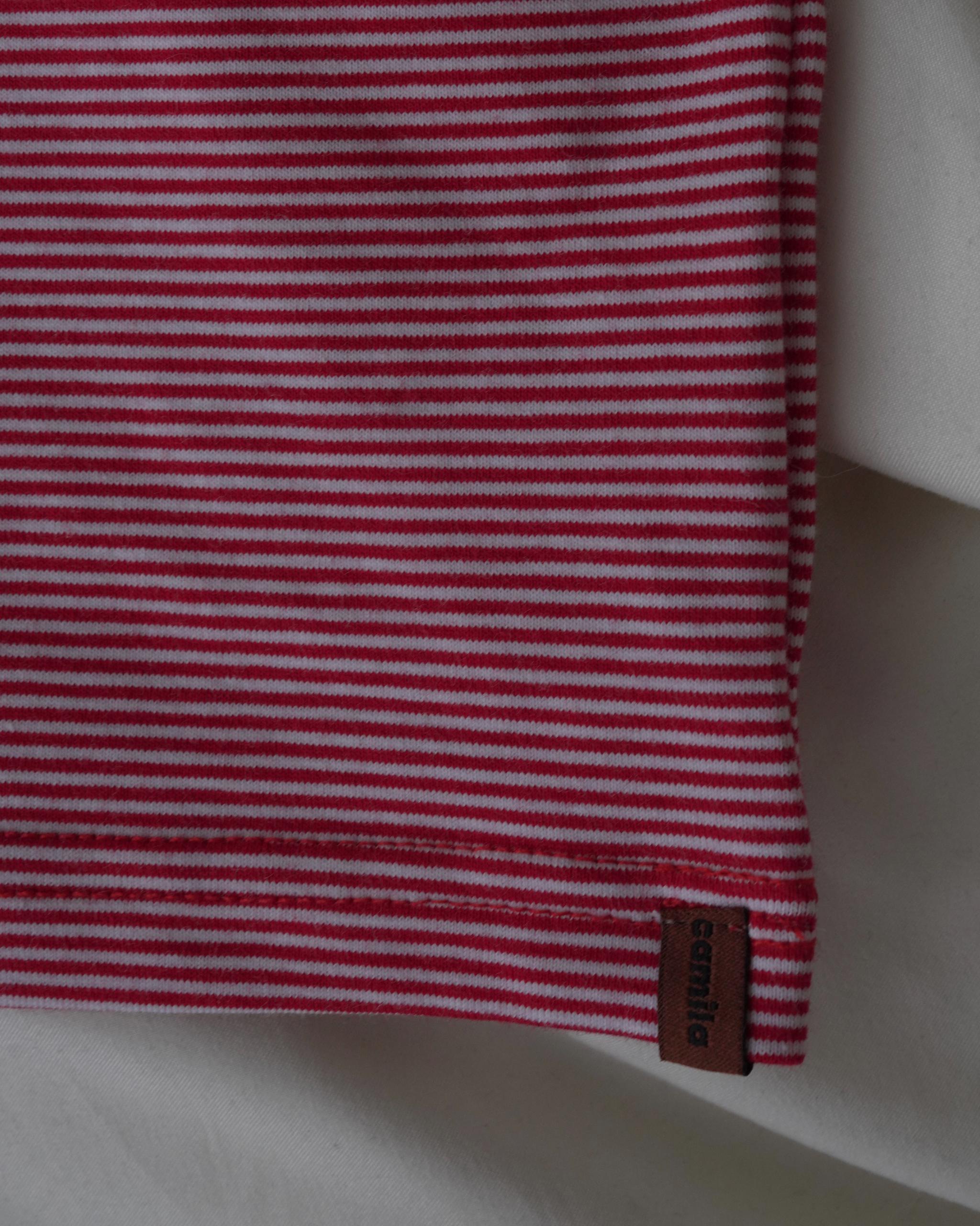 camilapole  Petit Stripe Top – Red