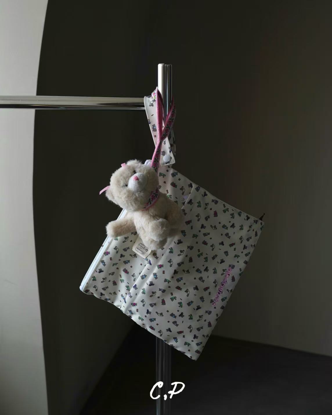 【 6.19 21:00〜Launch 】CAMILAPOLE TEDDY WATERPROOF MULTI POUCH