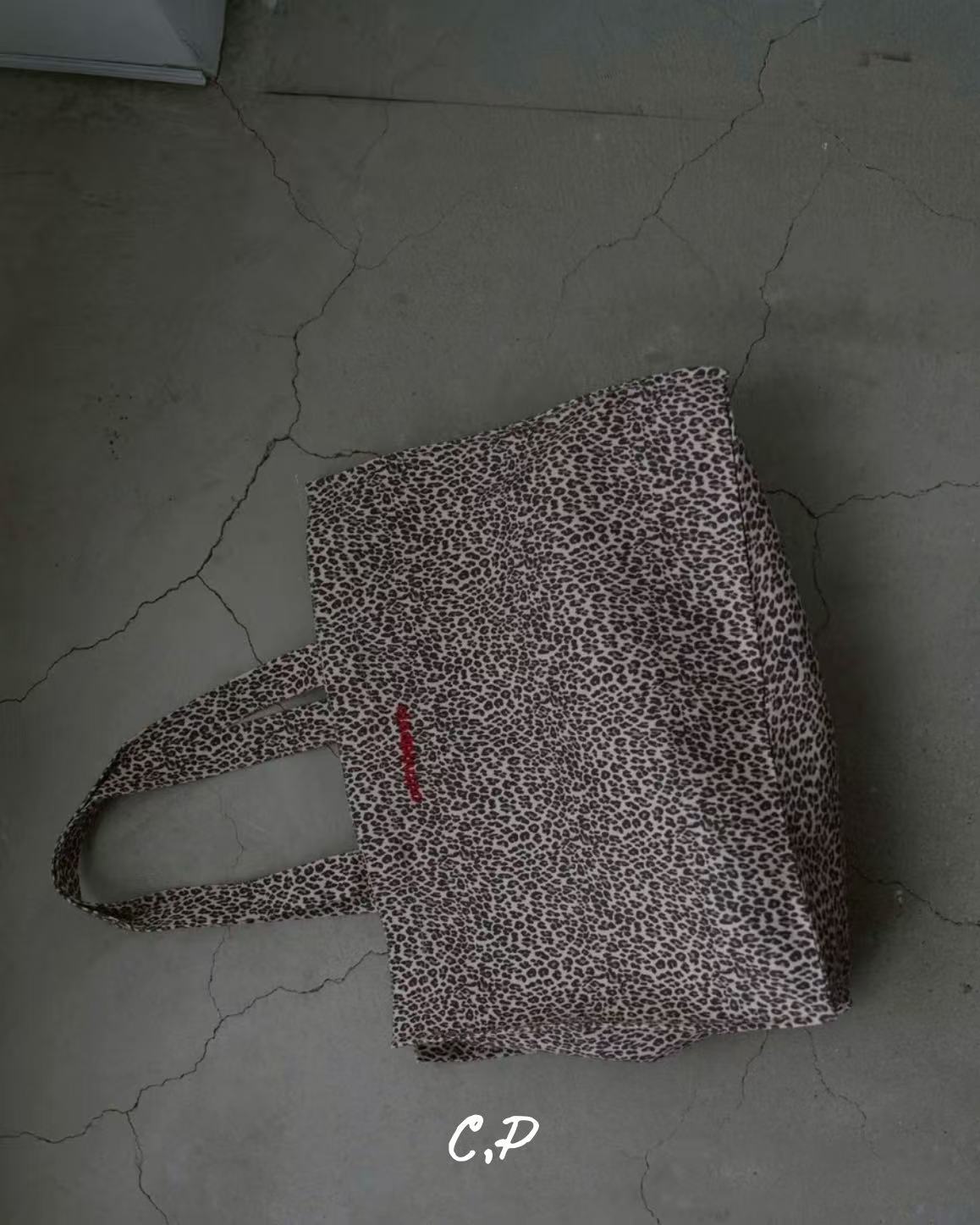 CAMILAPOLE  Little Leopard Mini Tote