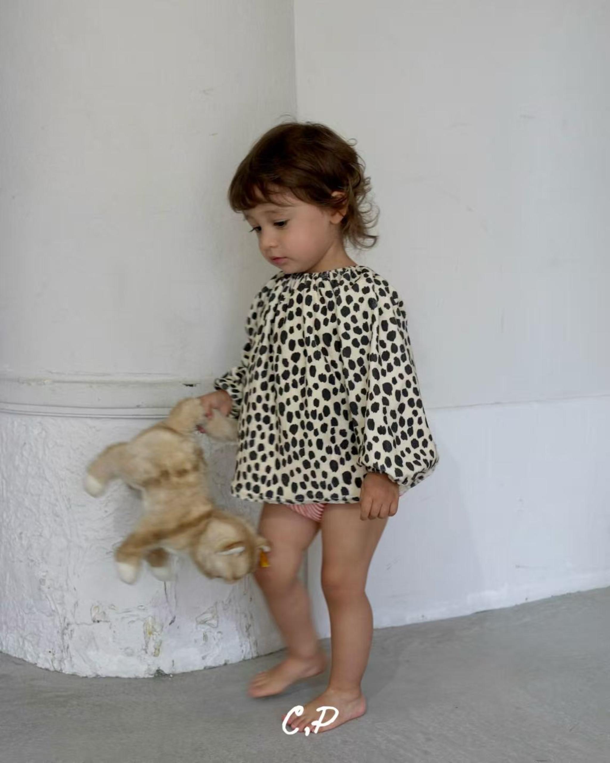 【 9.11 21:00 Launch 】CAMILAPOLE Tone Leopard SmockTop