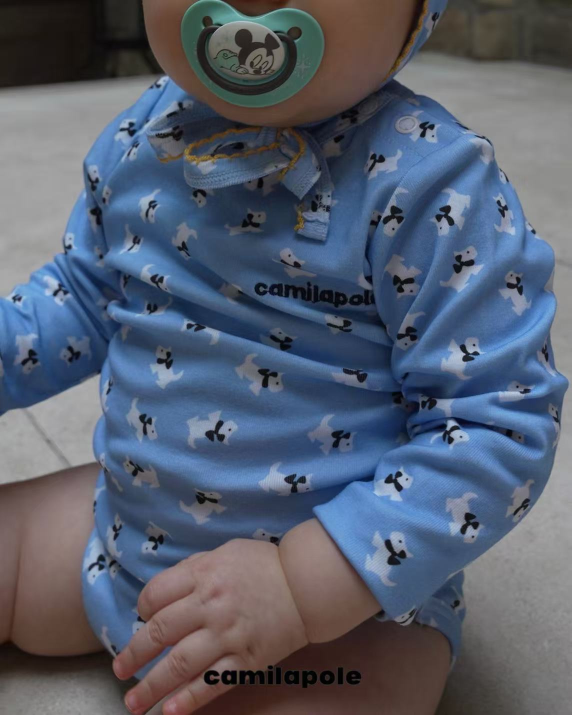 【CAMILAPOLE】SCHNAUZER CLUB ROMPER