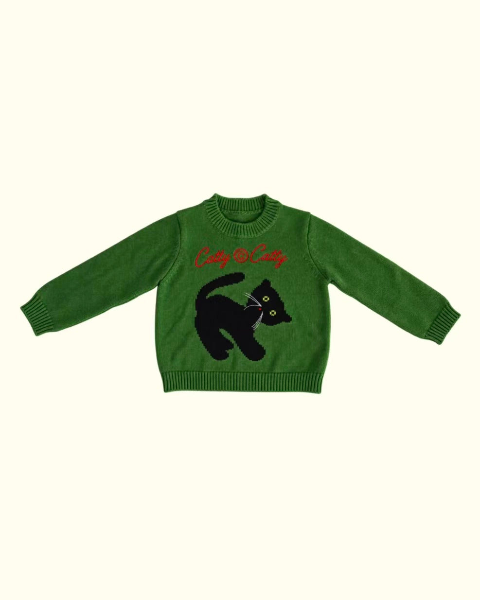 【POPUP先行/10.16 NEW】Catty&Catty LITTLE CAT CLUB KNIT