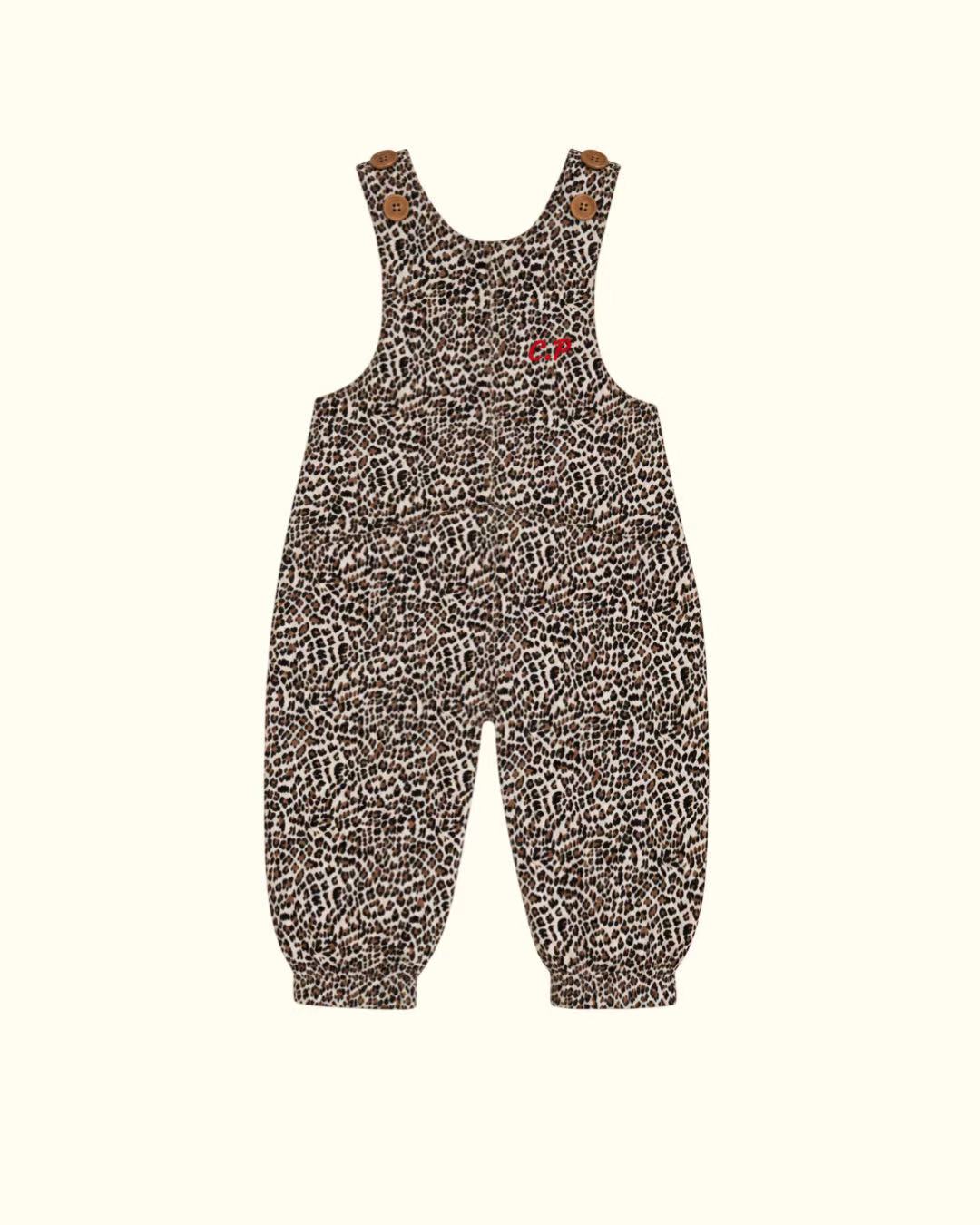 【CAMILAPOLE】LITTLE LEOPARD OVERALLS