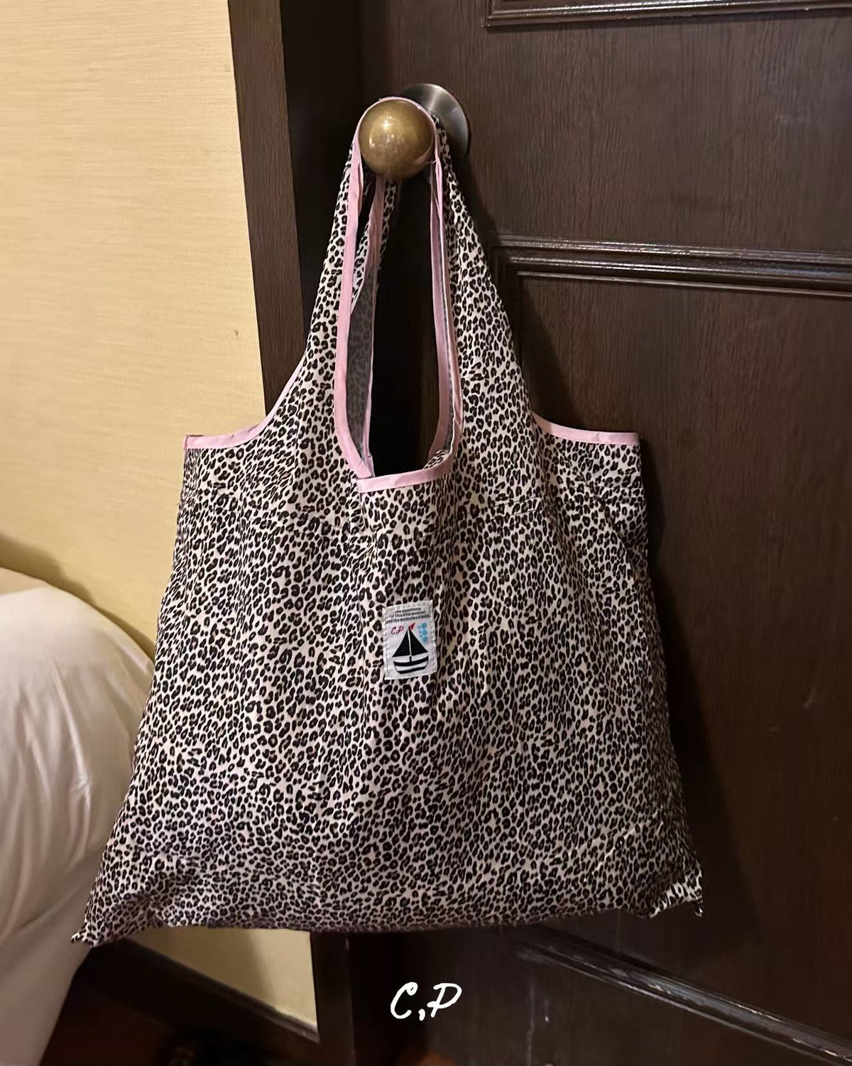 【POPUP先行/10.16 NEW】CAMILAPOLE leopard market bag