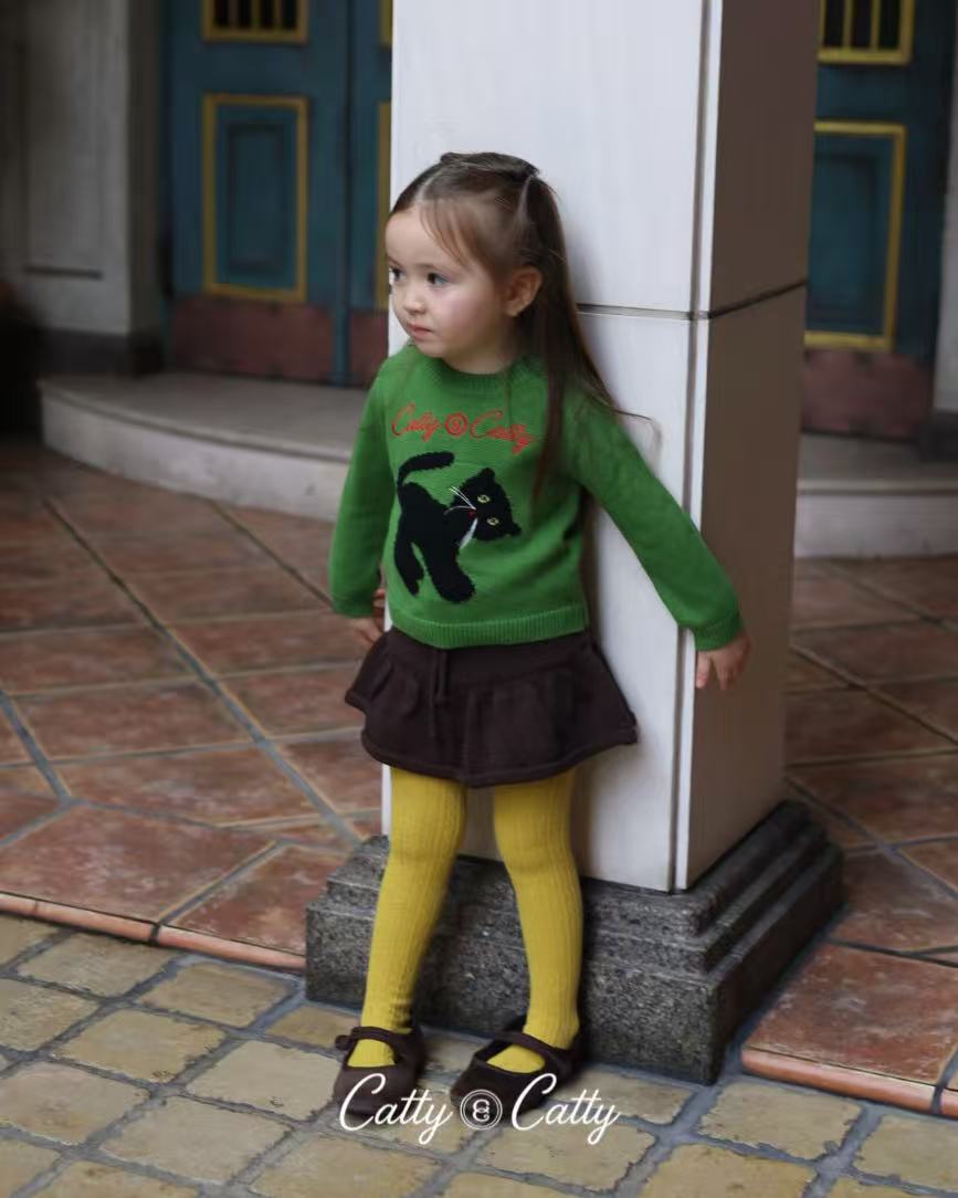 【受注販売商品】Catty&Catty  LITTLE CAT CLUB KNIT